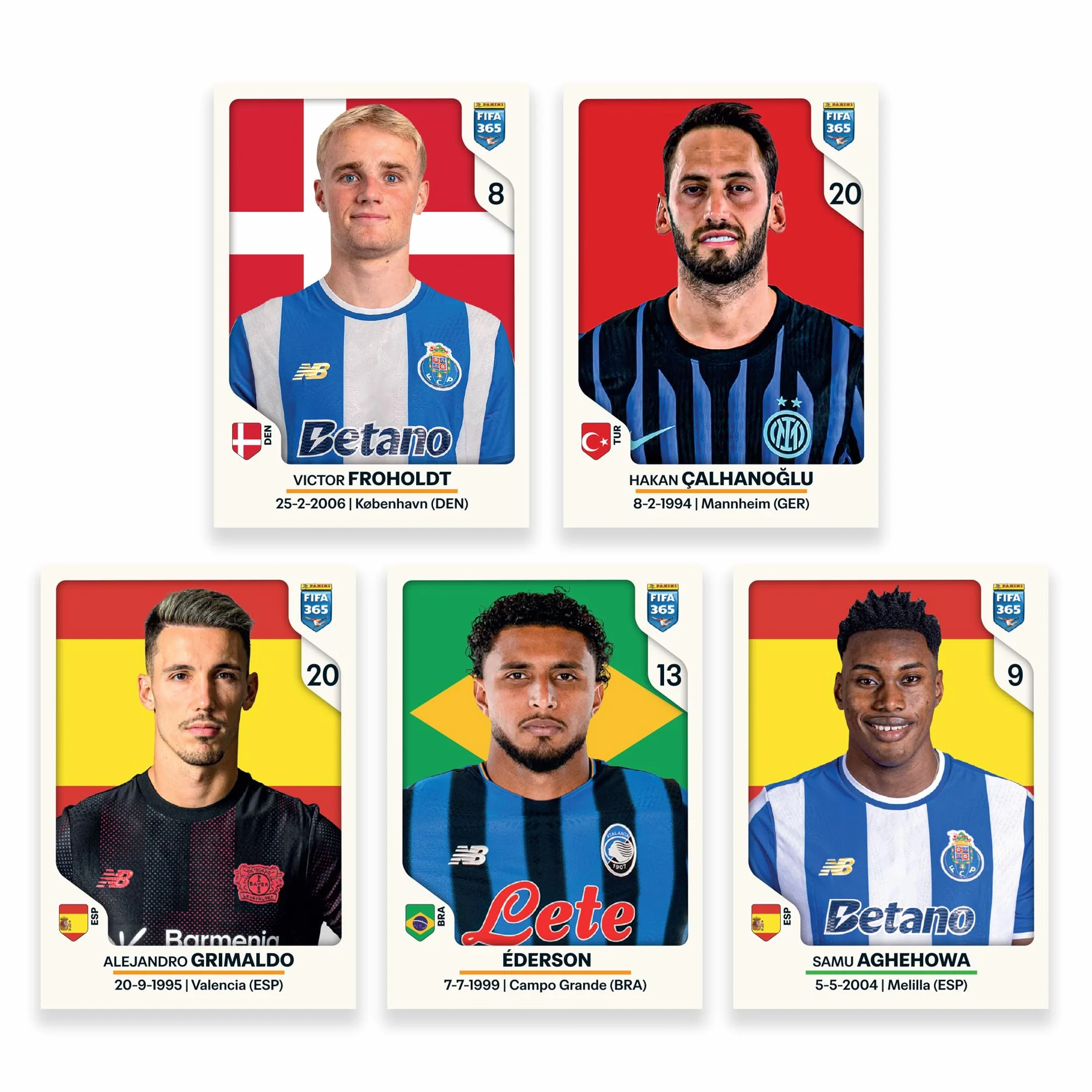 Panini FIFA 365 2026 naklejki blister, 8 sztuk