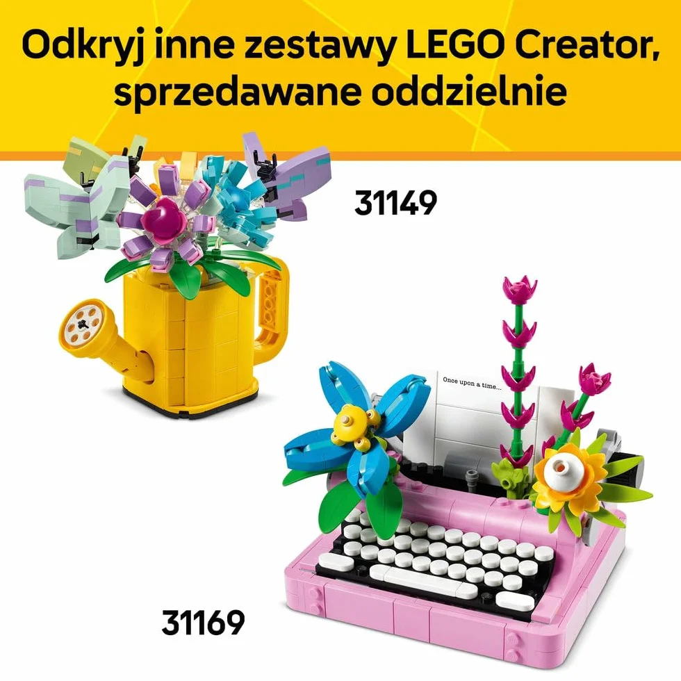 LEGO Creator 31174 Retro Telefon 3 w 1 z Obrotową Tarczą, Przekształca się w Model z Lat 80. lub 2 Telefony Komórkowe, Kreatywny Prezent 8+