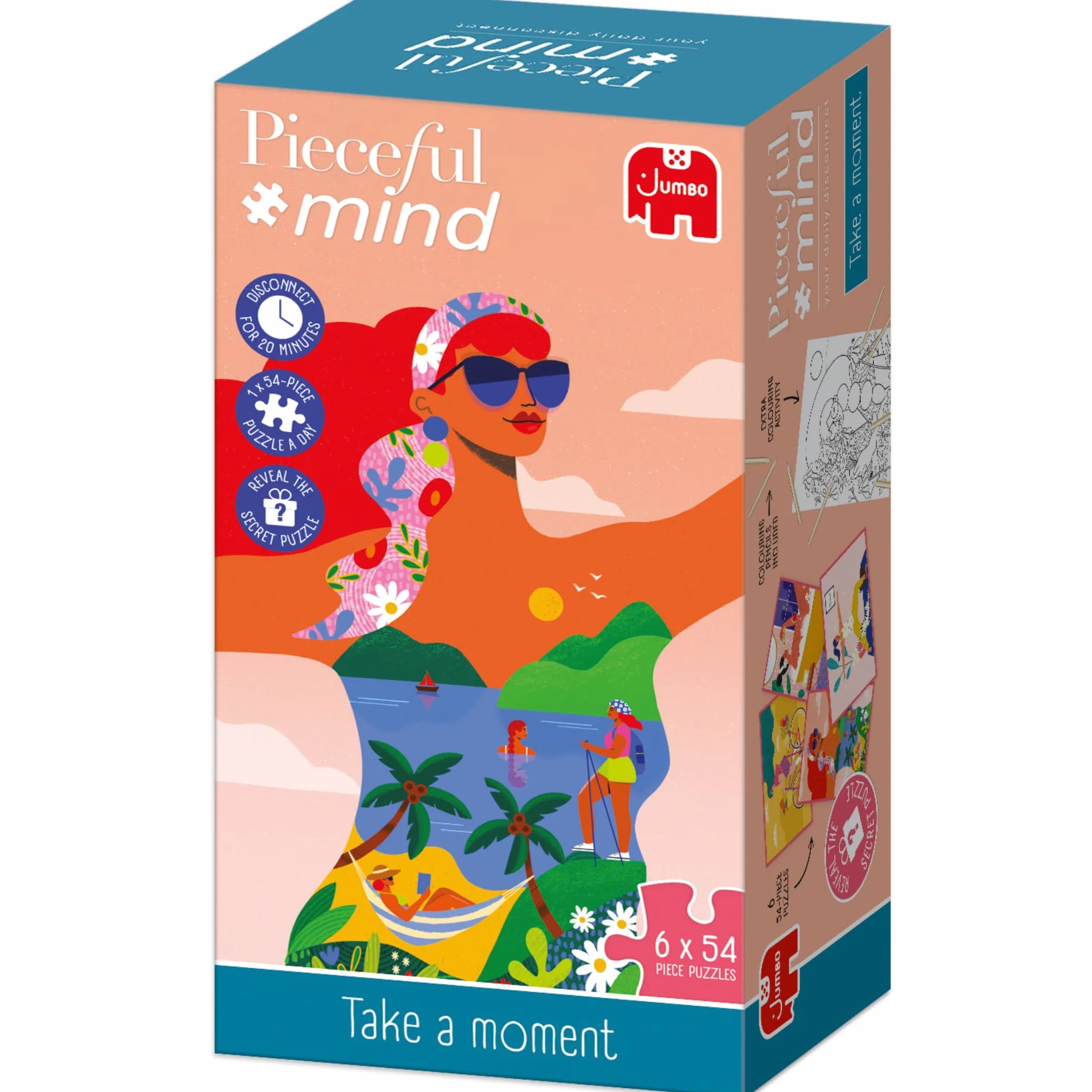 Pieceful mind - Take a moment - Puzzle 54 Teile