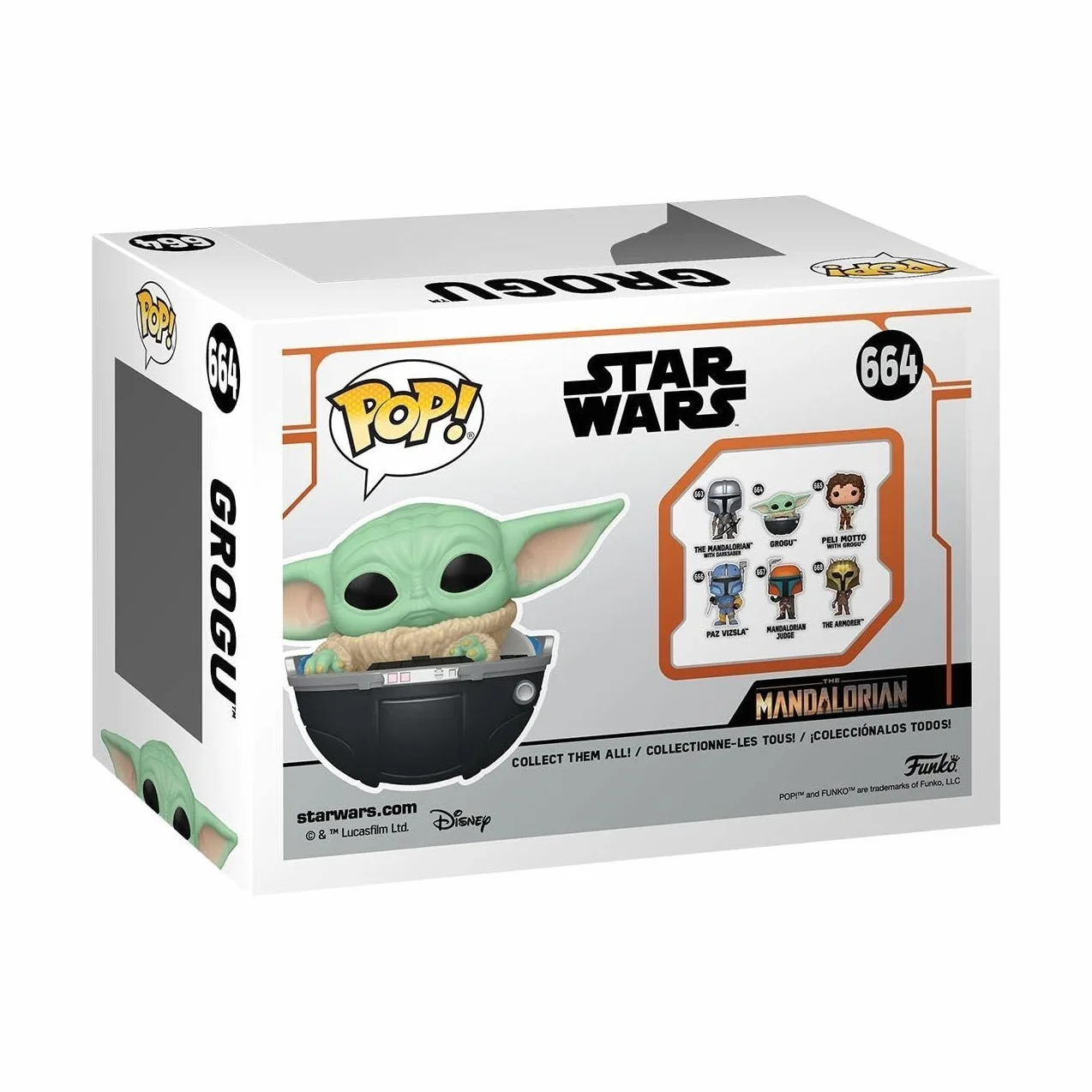 Pop Vinyl Mandalorian Grogu W/Pram (C: 1-1-2)