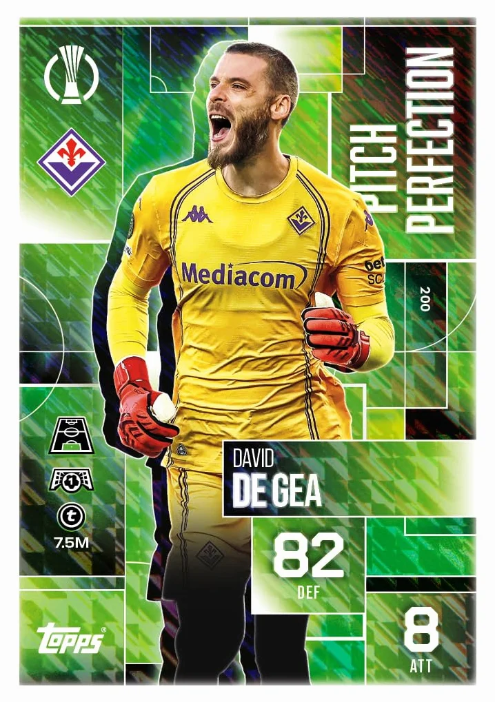 Topps UCC Match Attax Extra 2026 - Mega Multipack - zawiera 48 kart oraz 3 losowe karty Electrix LE i jedną losową kartę Facsimile Pro-View Signature Style.