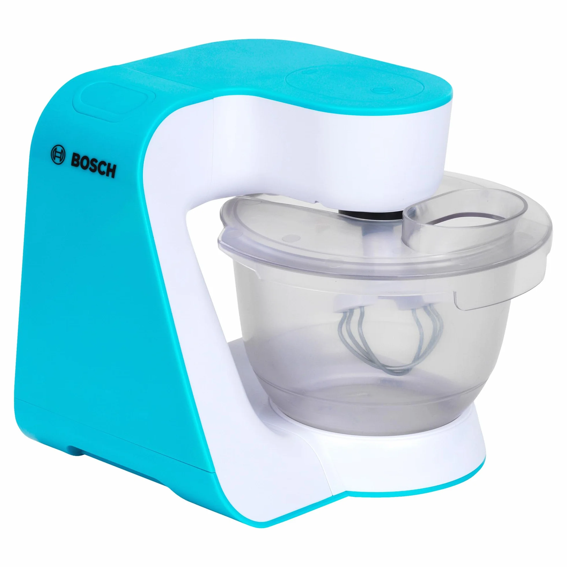 Theo Klein 9521 Robot kuchenny Bosch | Dziaajcy na baterie robot kuchenny o dwóch prdkociach | Wymiary: 20 cm x 22 cm x 20 cm I Zabawki dla dzieci od 3. roku ycia