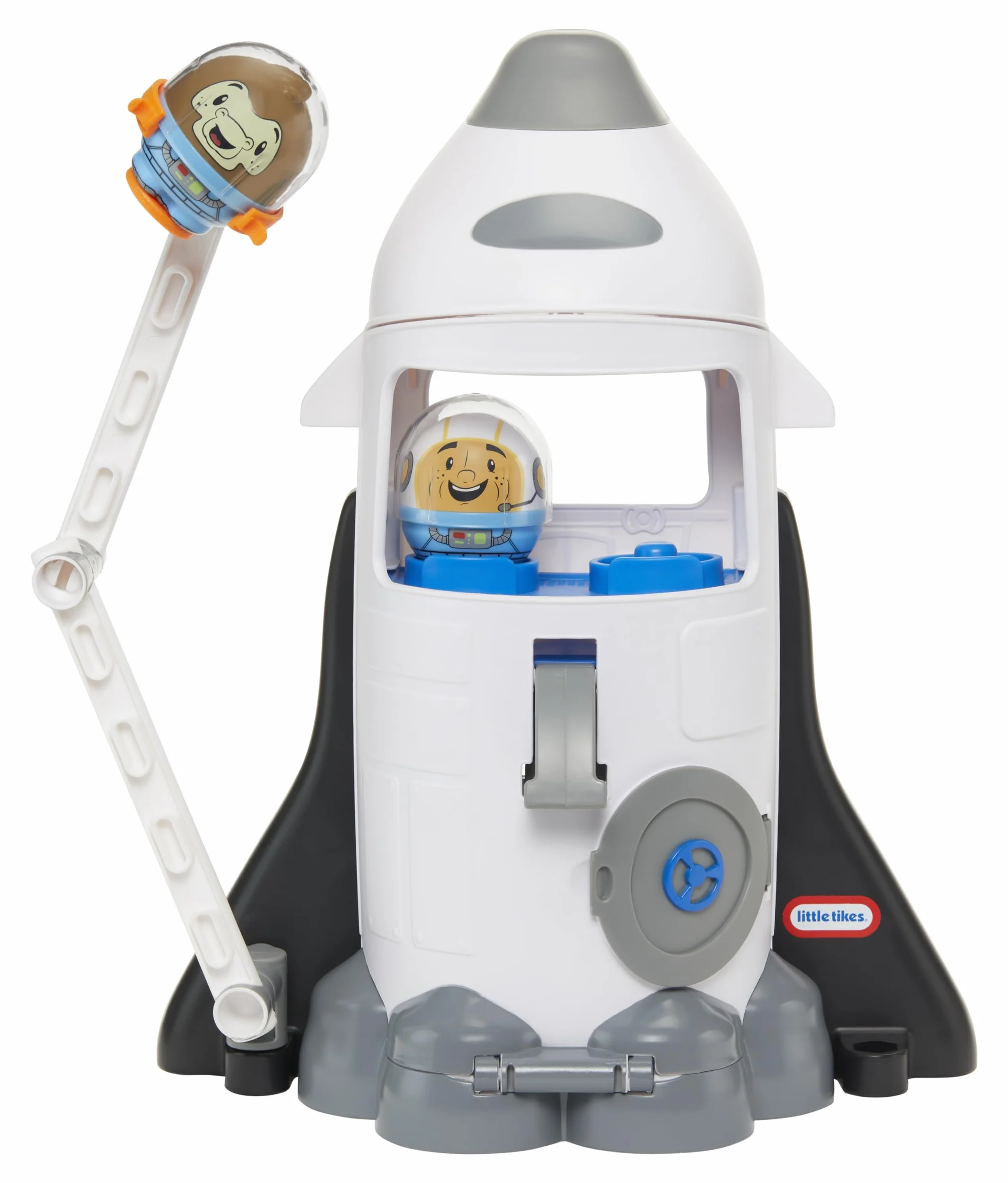 Little Tikes Toddle Tots Launch Time Rocket - Zestaw dla Maluchów - Rakieta Kosmiczna i 3 Figurki do Zabawy w Odgrywanie Ról - Zabawka dla Dzieci i Maluchów - dla Dziewczynek i Chłopców w Wieku 1-5