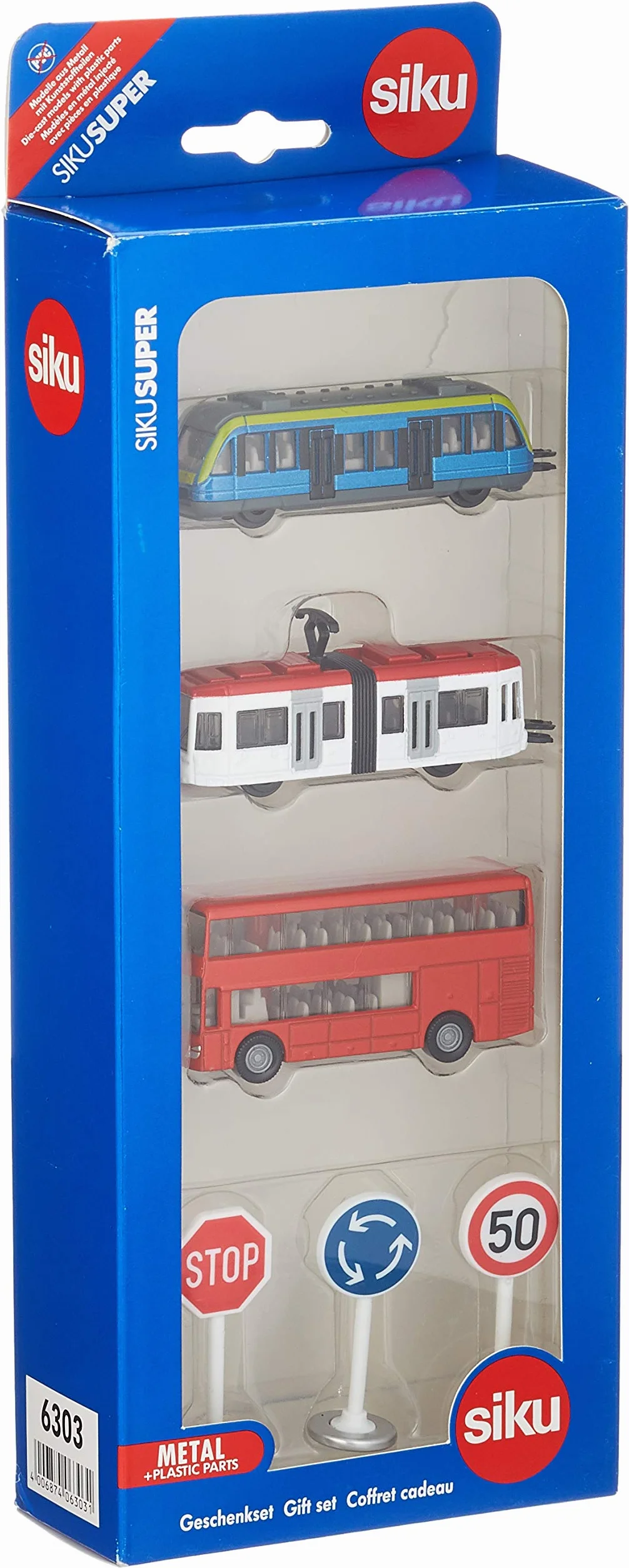 SIKU 6303 odlewany ciśnieniowo miniaturowy zestaw upominkowy 10