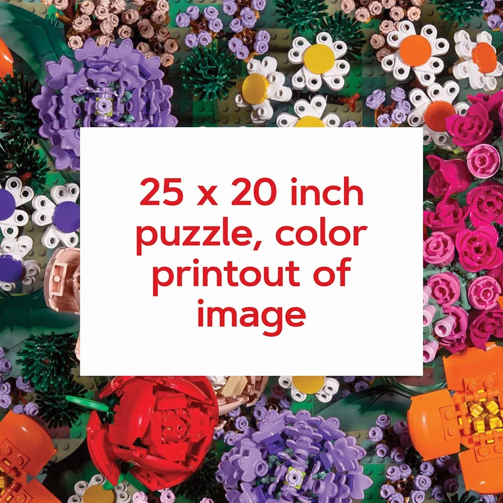 LEGO Brick Botanicals 1,000-Piece Puzzle