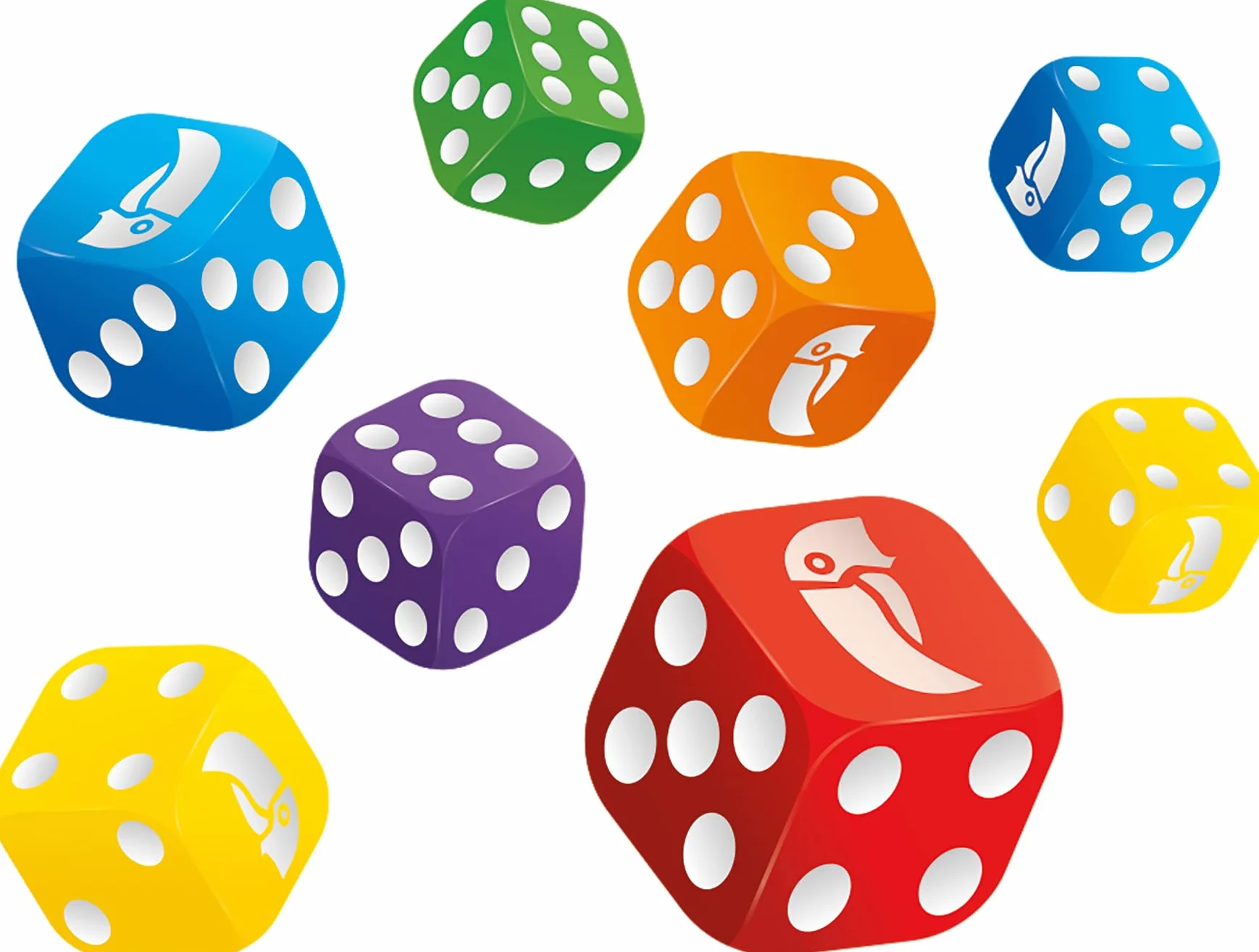 Asmodee - PERUDO (nowa wersja) - Ambiance gra planszowa dla dorosłych i dzieci od 8 lat - potrząśnij, rozmawiaj, wygrywaj - Gra w kości i Bluff - 2-6 graczy - 30 min - wersja francuska