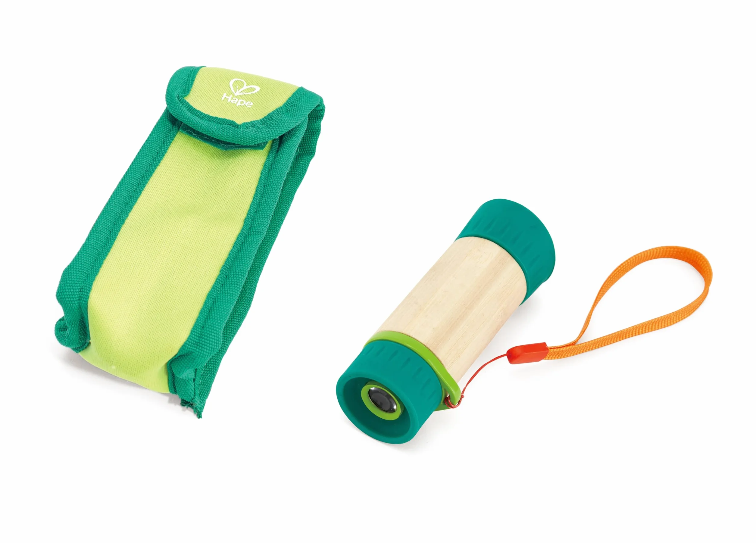 Hape Nature Fun Adjustable Telescope 8x Zoom Bamboo Childrens Telescope