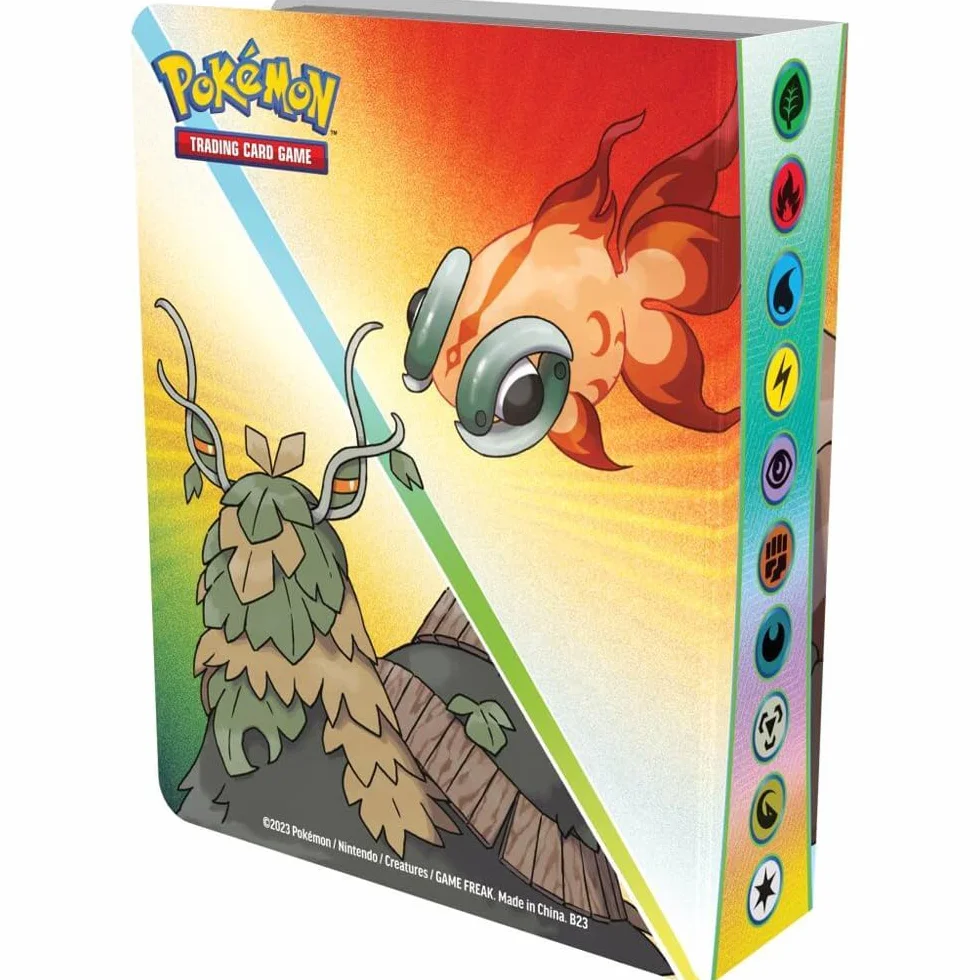 Pokémon TCG, mini portfolio i 1 pakiet wspomagający