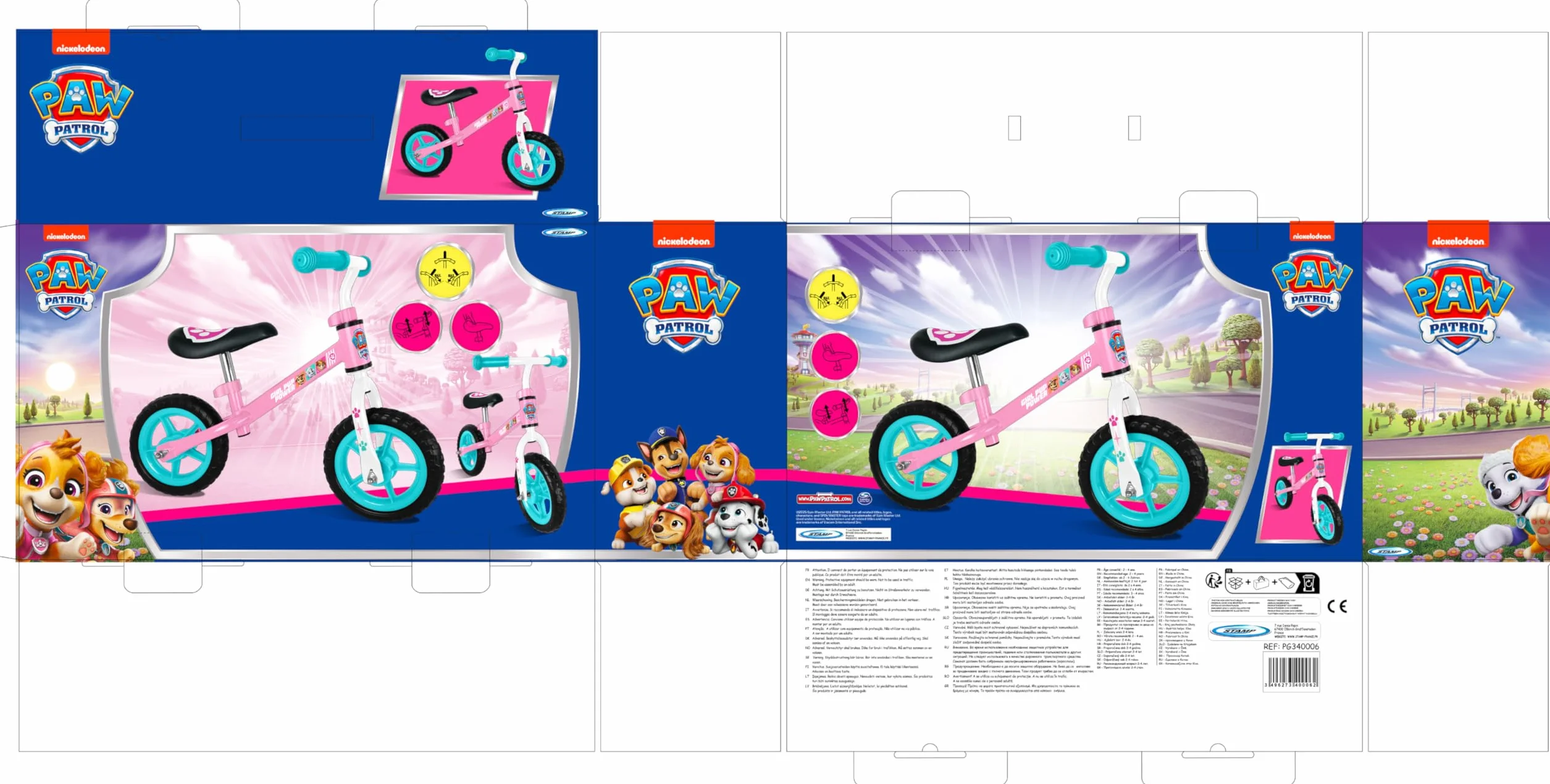 STAMP DRAISIENNE Psi Patrol Dziewczyna