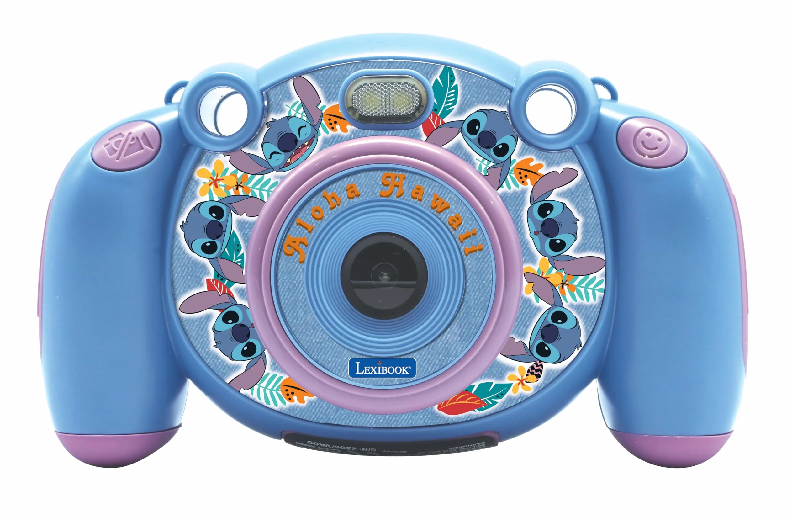 Lexibook DJ080D Disney Stitch-4 w 1 Kamera dla Dzieci z Funkcjami Zdjęć, Wideo, Audio i Gier