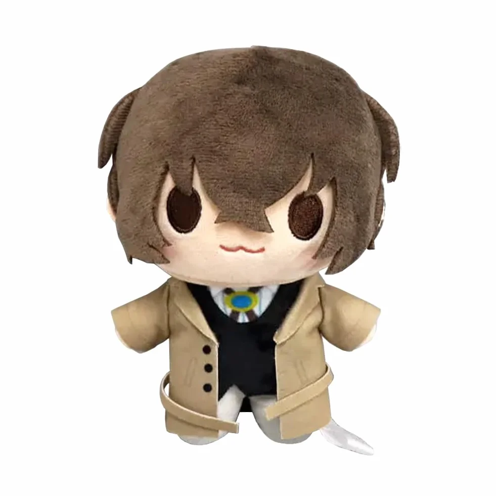 Zhongkaihua 20 cm Dazai Osamu pluszowa poduszka wisiorek Deocr Dazai Osamu figurka pluszowa anime PP bawełniana torba samochodowa torba domowa brelok dekoracja prezent dla fanów