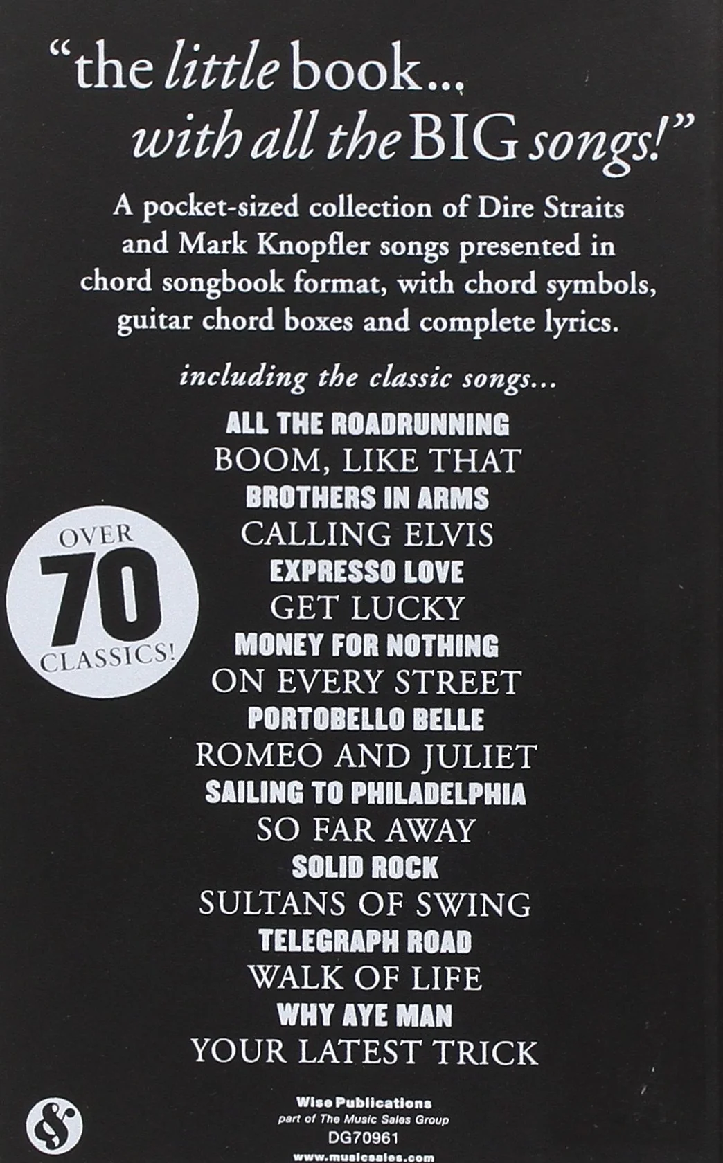The little black songbook: dire straits and mark knopfler: Dire Straits M.Knopfler