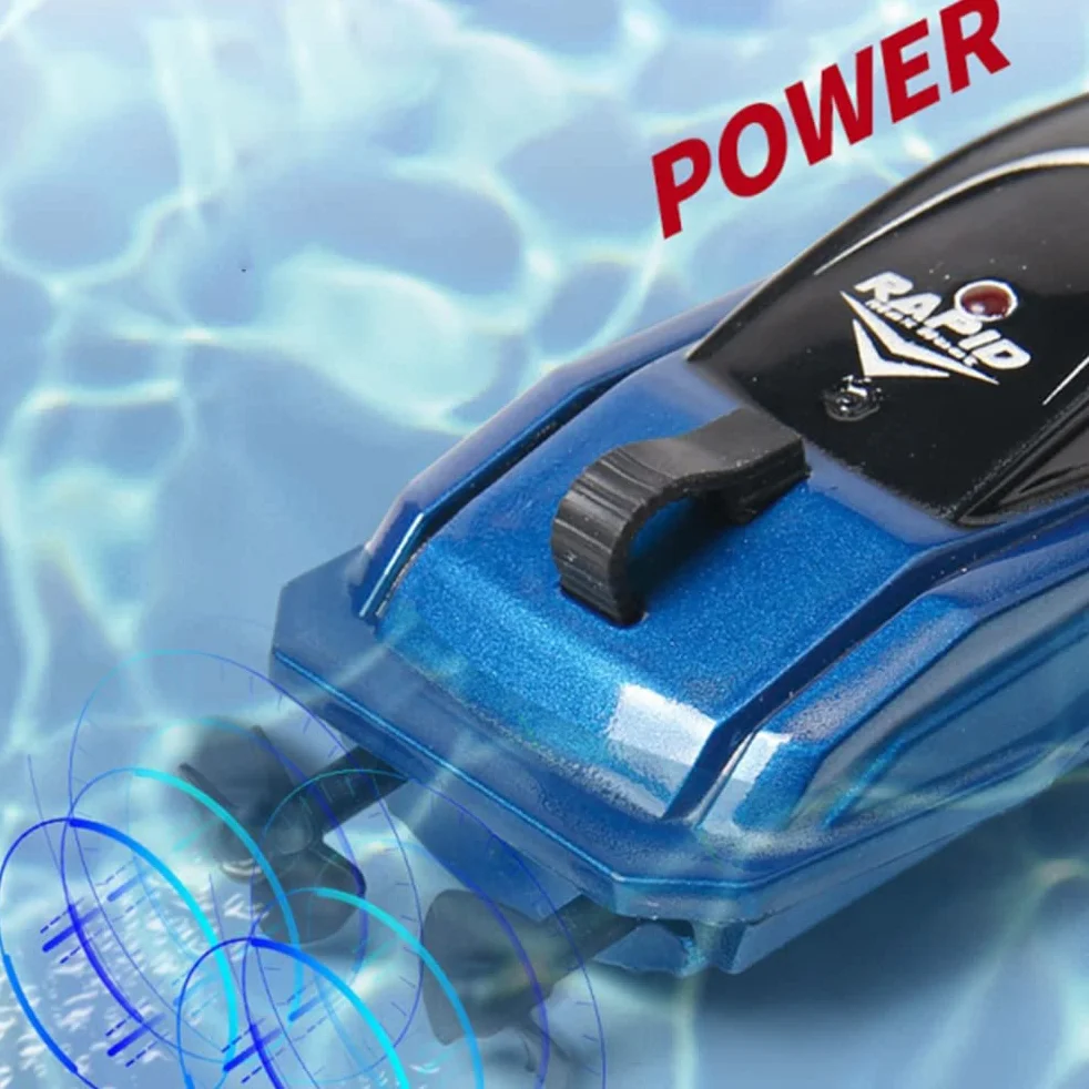 RC Boot zdalnie sterowana łódź, mini silnik elektryczny 2,4 GHz, zdalnie sterowany statek, łódź strażacka, dla chłopców, dziewcząt, dorosłych, pilot zdalnego sterowania, zabawka wodna dla
