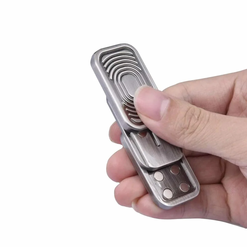 OBEST Slider Toy EDC Adult Fidget Toys ADHD Autyzm Sensory Zabawki Trzy kształty Lęk Stres Relief Zabawki Biurowe Fajne rzeczy dla chłopaka i ojca