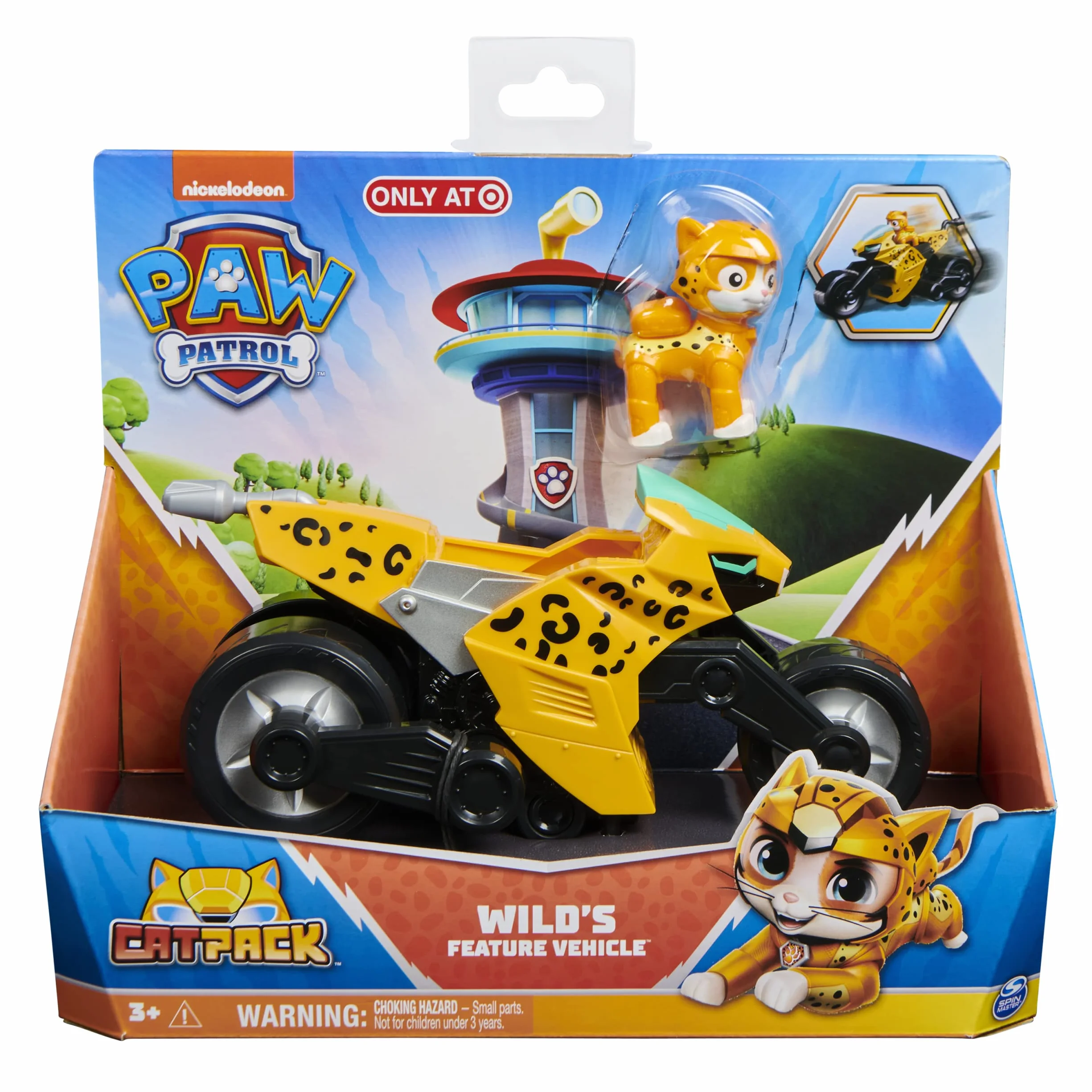 Paw Patrol Cat Pack Feature Temat Pojazd - Wild