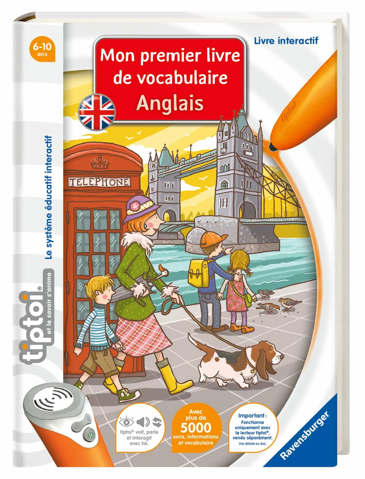 Ravensburger Tiptoi – książka (wersja francuska)