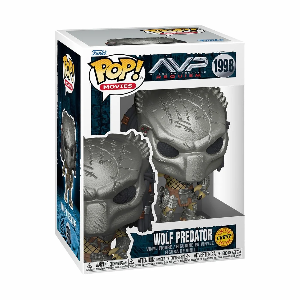 Funko Pop! Filmy: Predator - Wilk Predator - Kursy 1/6 na rzadki wariant pościgu - kolekcjonerska figurka winylowa - pomysł na prezent - oficjalny towar - zabawki dla dzieci i dorosłych - Fani horroru