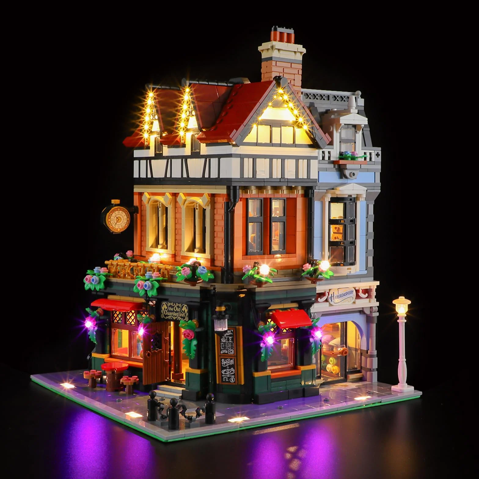 LIGHTAILING Zestaw lampek do LEO-10350 Budynek Tudor - NIE w zestawie