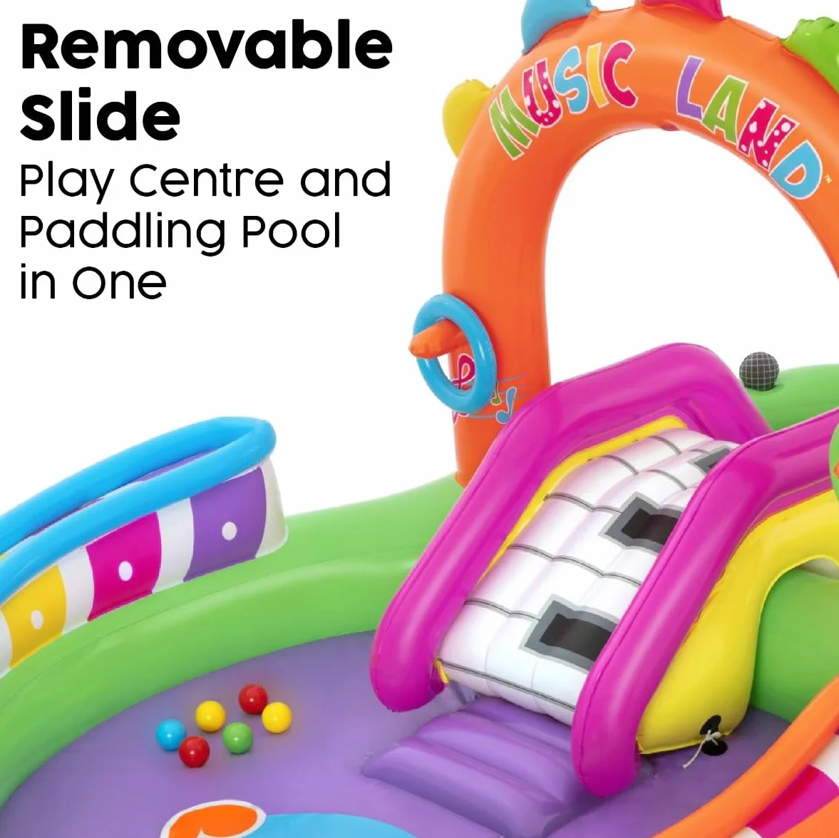 Bestway Sing 'N Splash Play Center 9'8" x 6'3" x 54"