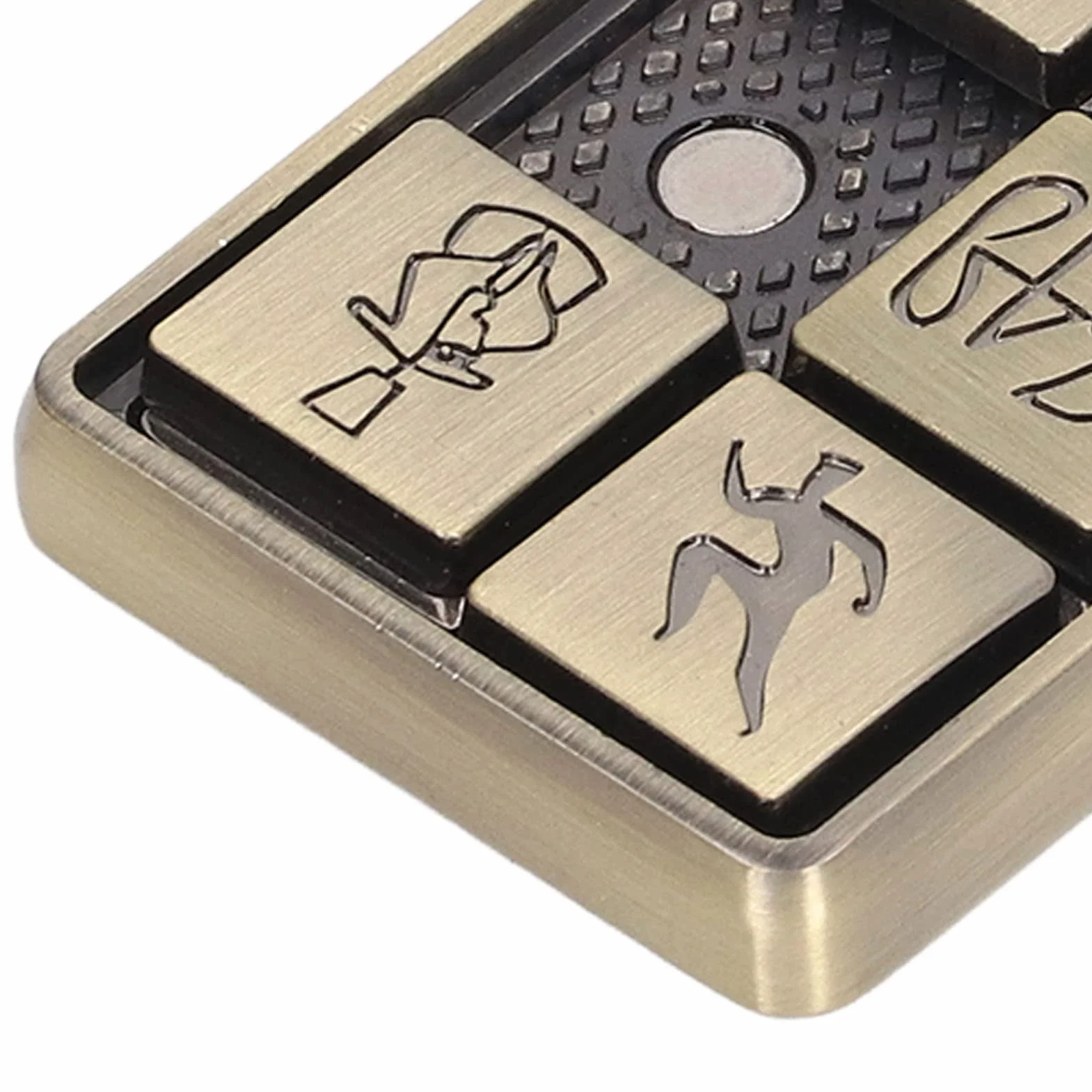 Push Slider Zabawki , Wykwintne Specjalne Wzory Magnetyczny Suwak na Opuszkach Palców, Metalowy Suwak Fidget dla Dorosłych, ADHD Fidget Toys Adult, Push Slider Toy