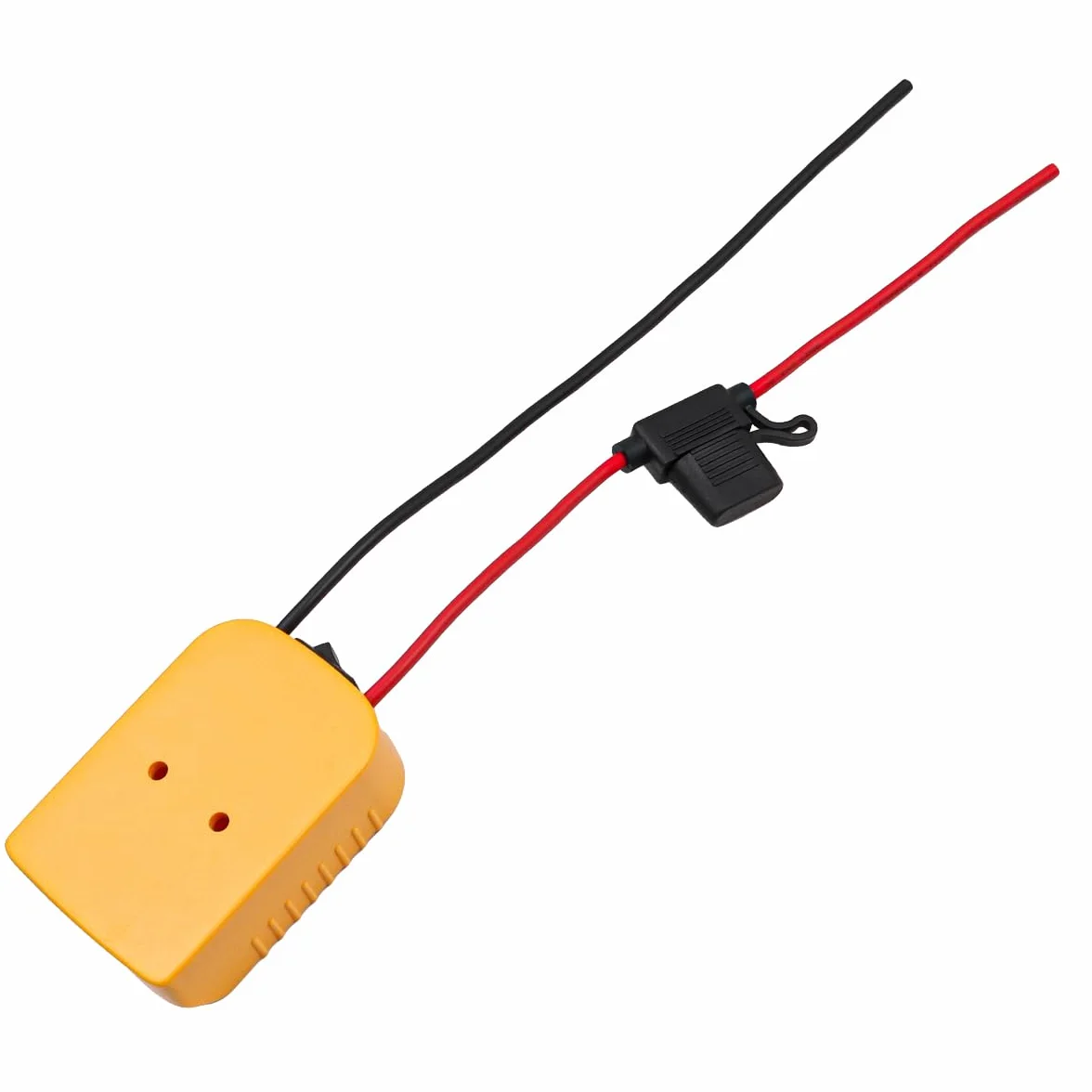 POFET Adapter do Akumulatorów Power Wheels, Dewalt 18-20V Battery Dock, Złącze Zasilania z Wyłącznikiem Bezpiecznika dla Zdalnie Sterowanych Zabawek Samochodowych i Robotyki