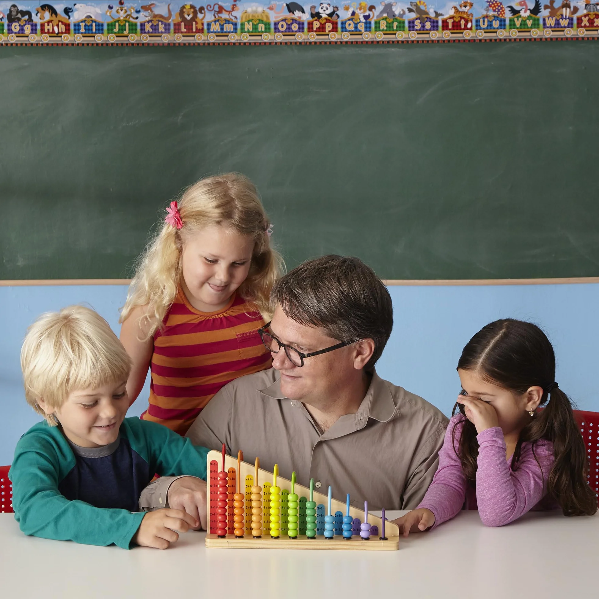 Melissa & Doug – liczydło do odejmowania | zabawka rozwojowa | motoryka | 2+ | prezent dla chłopca lub dziewczynki