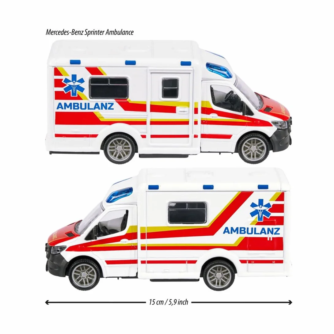Majorette Grand Series City Mercedes-Benz Sprinter Ambulance Die-Cast