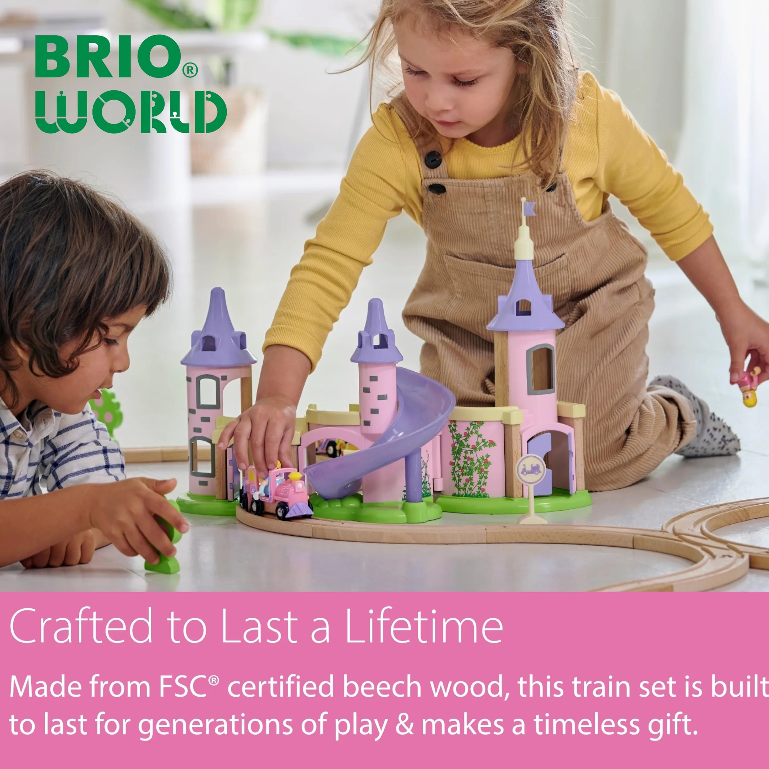 BRIO World - Disney Princesss Dream Schloss zestaw kolejowy