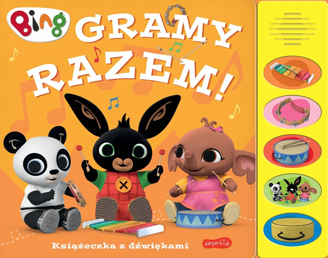 Gramy razem! Bing. Książeczka z dźwiękami