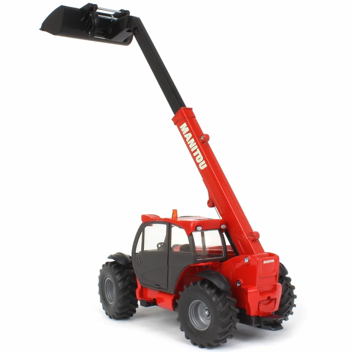 Siku 3067, Manitou Ładowarka teleskopowa, 1:32, Metal,Tworzywo sztuczne, Czerwona, Ruchome ramię załadowcze