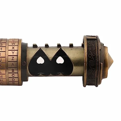Cryptex, Secret Box Kod z Ukrytymi Przedziałami Kod Mini Kryptex Puzzle Puzzle Fajne Romantyczne Urodziny za Pudełko na Prezenty