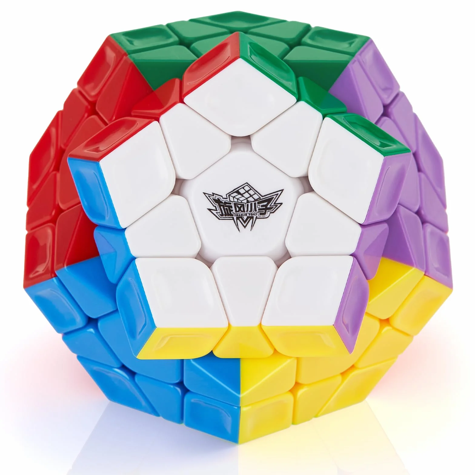 ROXENDA Dodecahedron Magiczna Kostka, Dwunastościan Kostka Prędkości - Łatwe Obracanie i Płynna Gra (Stickerless)
