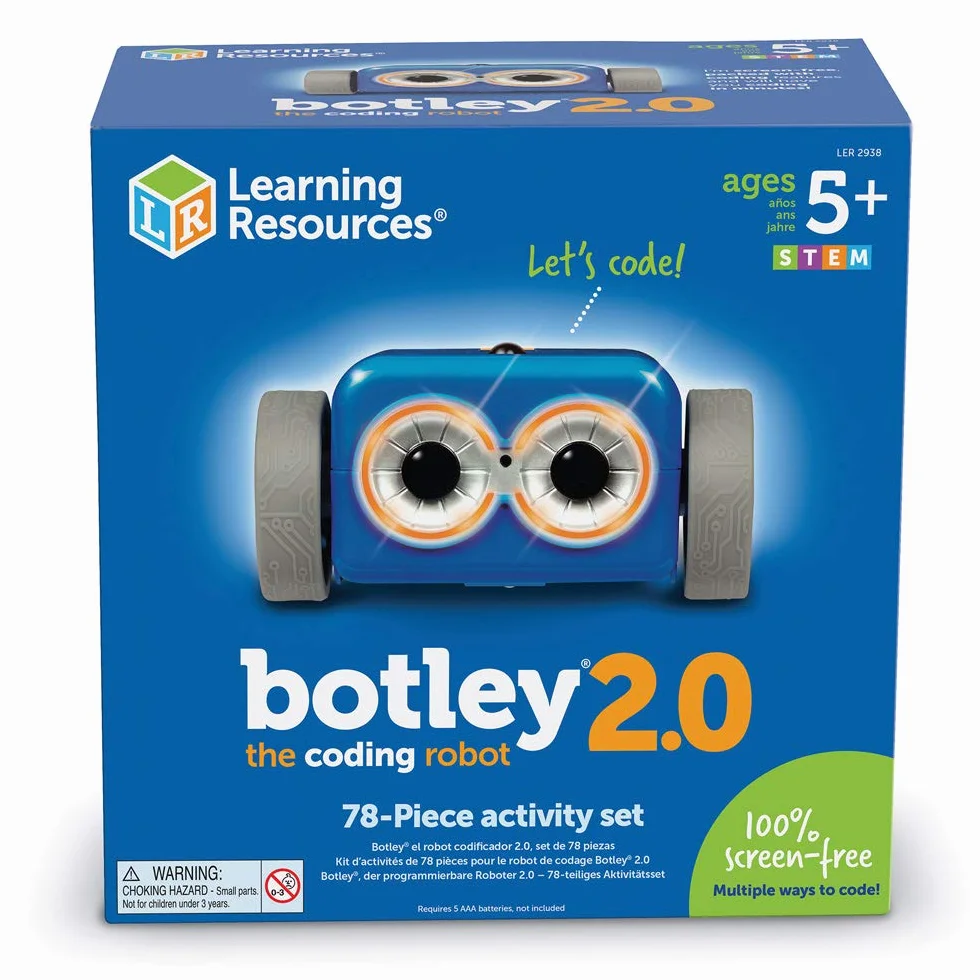Learning Resources Botley 2.0 The Kodowanie Robot 78-Kawałeks Aktywność Gra? Zestaw