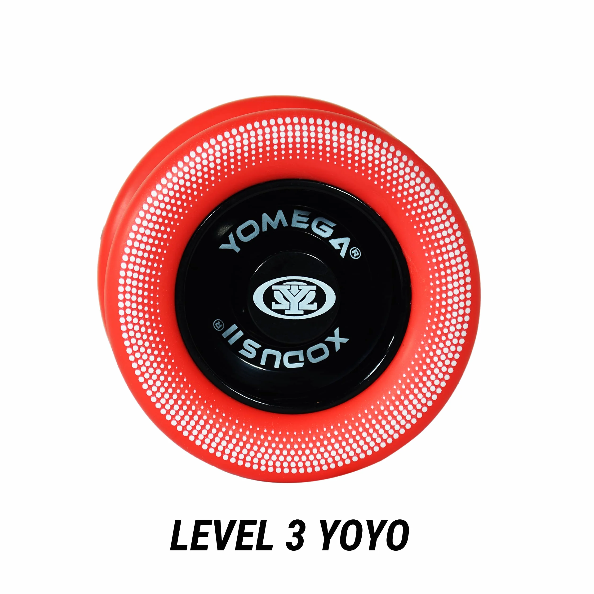 Yomega Xodus II YoYo– zawiera technologię łożyska w rolce, gumowe obręcze i kształt skrzydełka – profesjonalna responsywna YoYos Intermediate Level Play (Black Red)