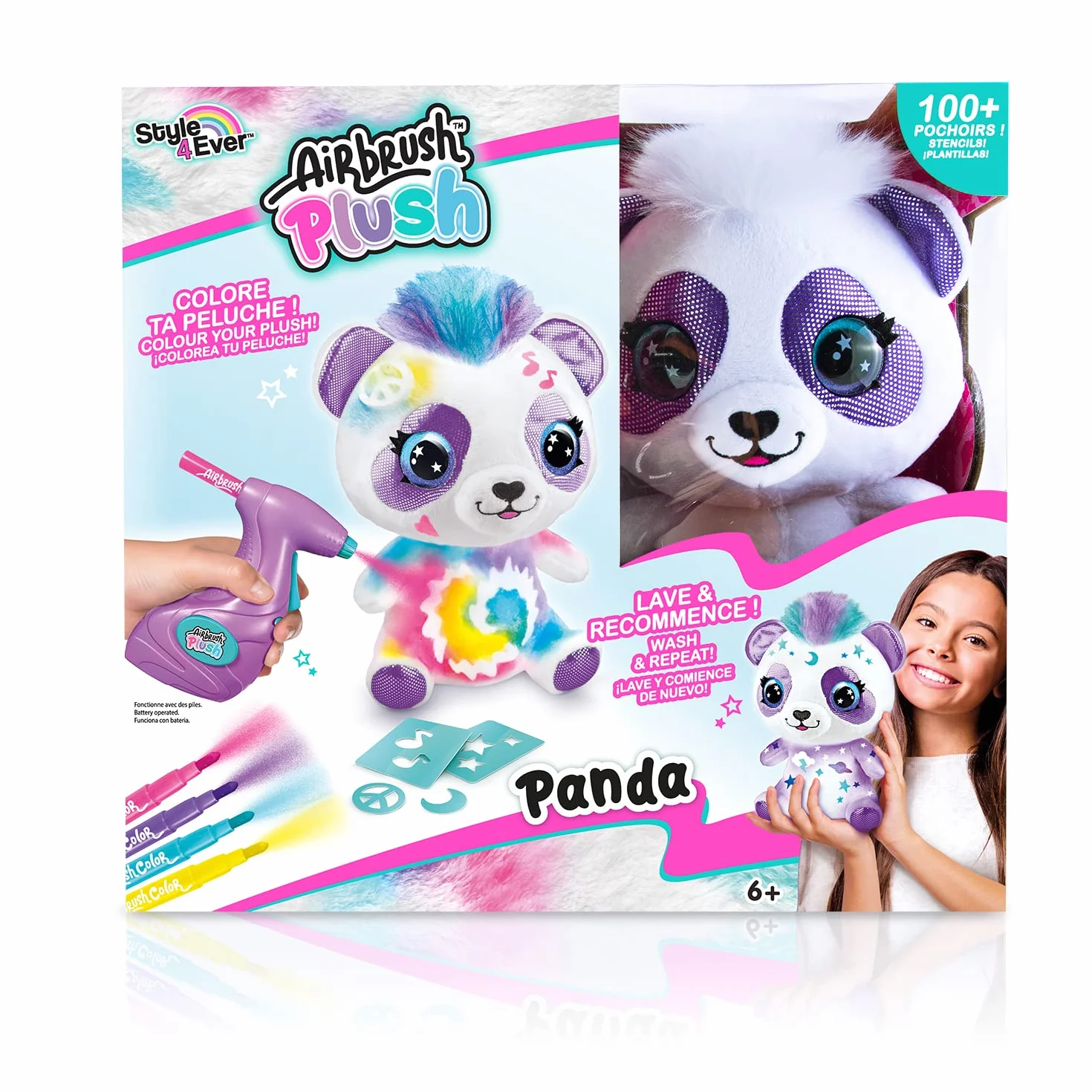Canal Toys Panda Zestaw do Zabawy, Wielokolorowy, Od 6 Lat