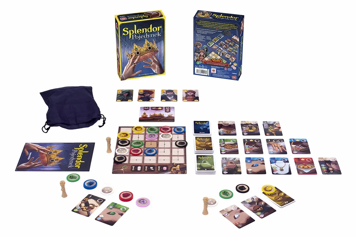 Rebel | Splendor: Pojedynek | Gra Planszowa | Dla dwojga | Wiek 10+