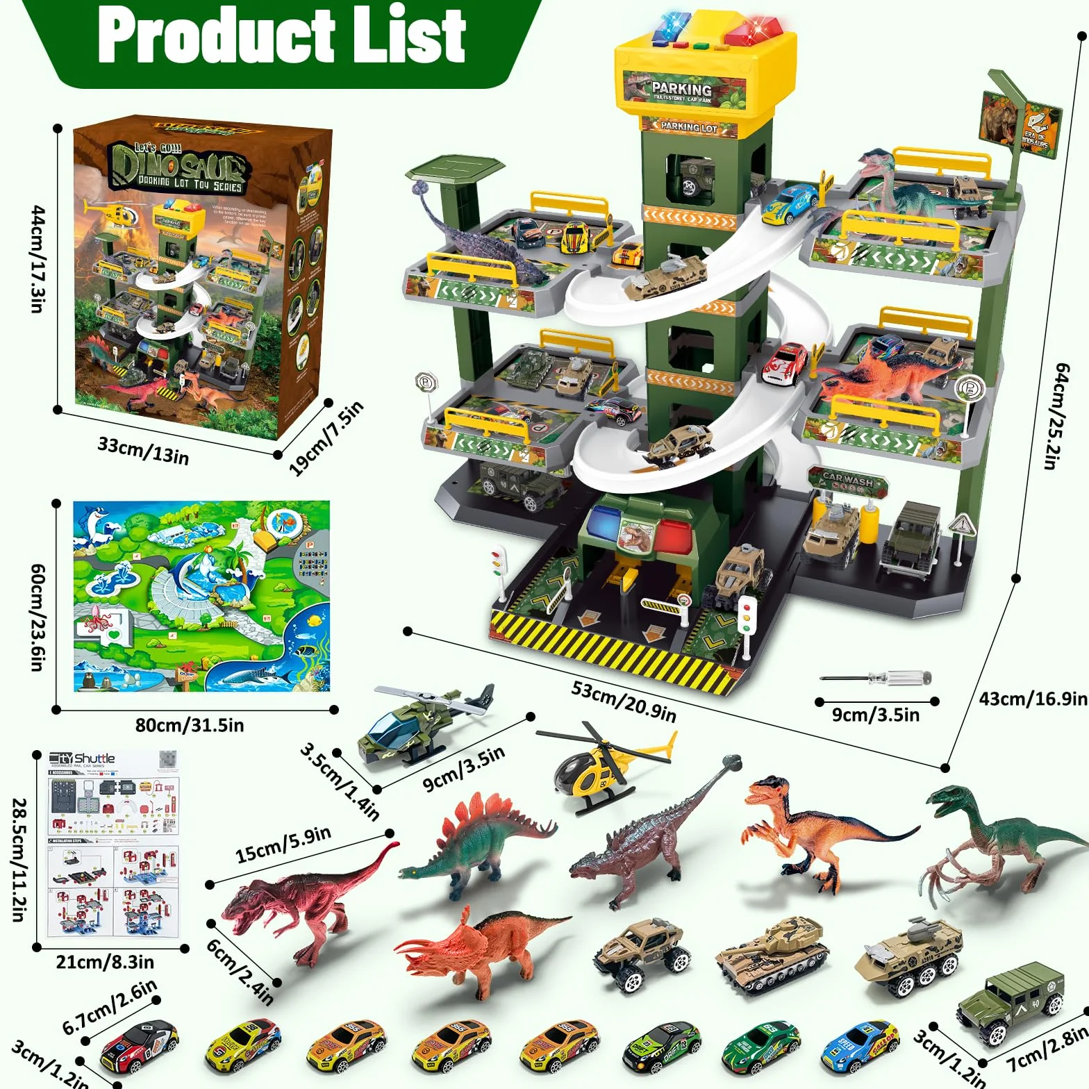 BuzzoXerex Parking dla Dzieci (B)
