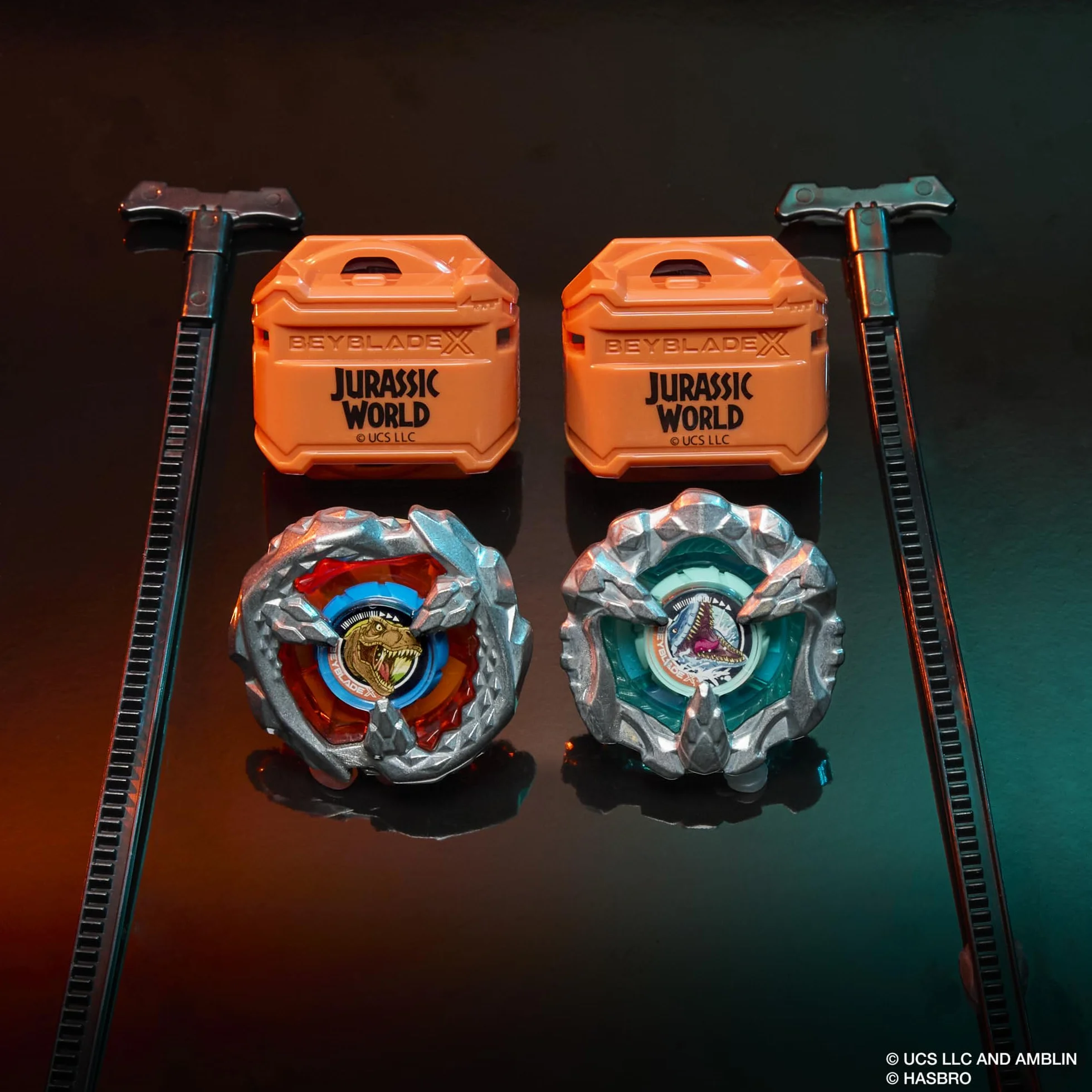 Beyblade X Jurassic World Collab T. Rex kontra Mosasaurus Wielopak