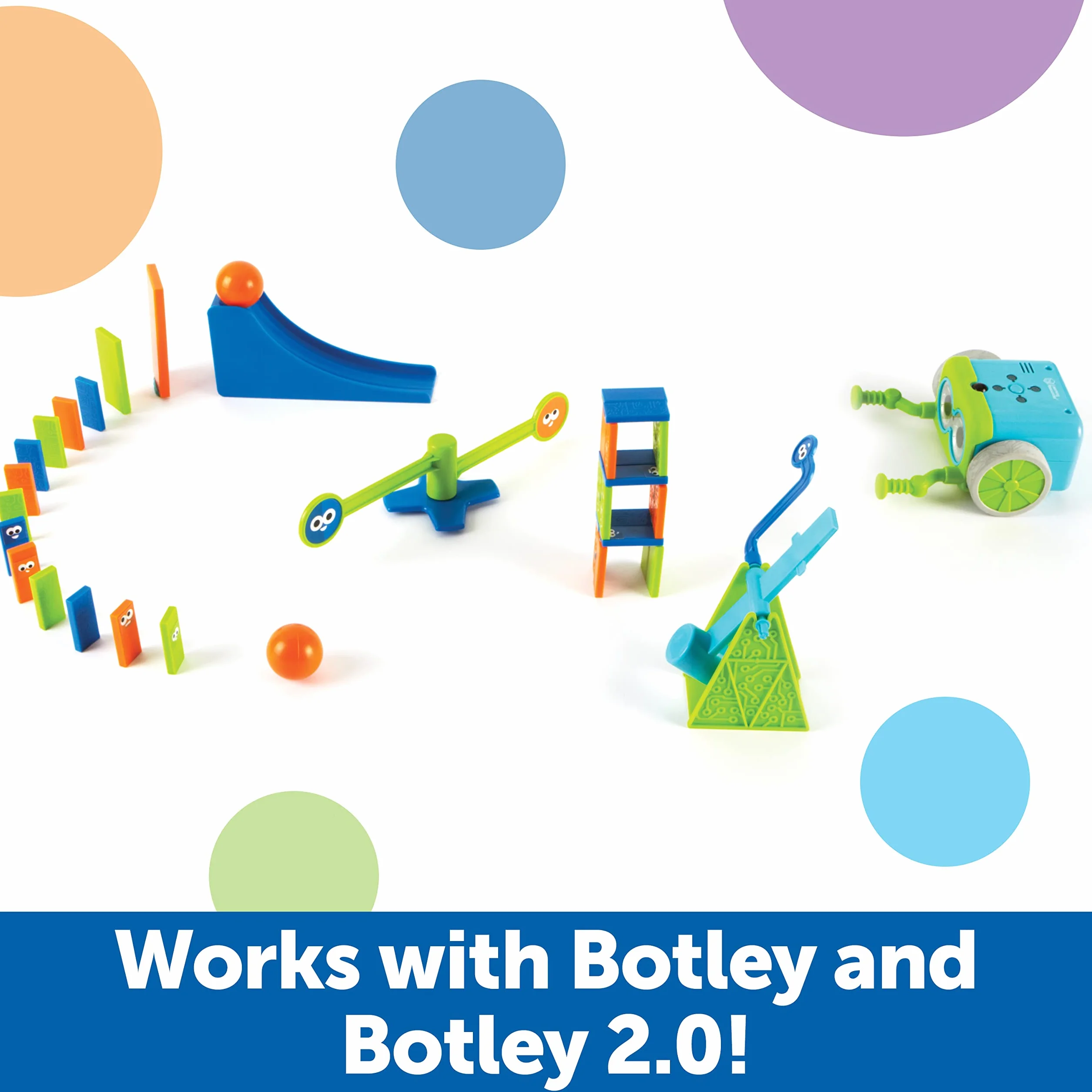 Learning Resources Botley The Kodowanie Robot Akcja Wyzwanie Accessory 40-Kawałek Zestaw