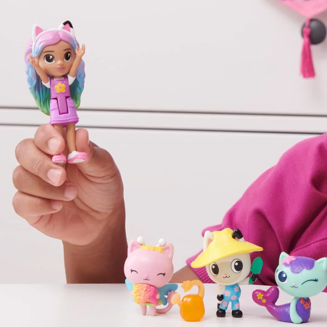 Gabby's Dollhouse Koci Domek Gabi Przyjaciele Gabi, Zestaw Prezentowy