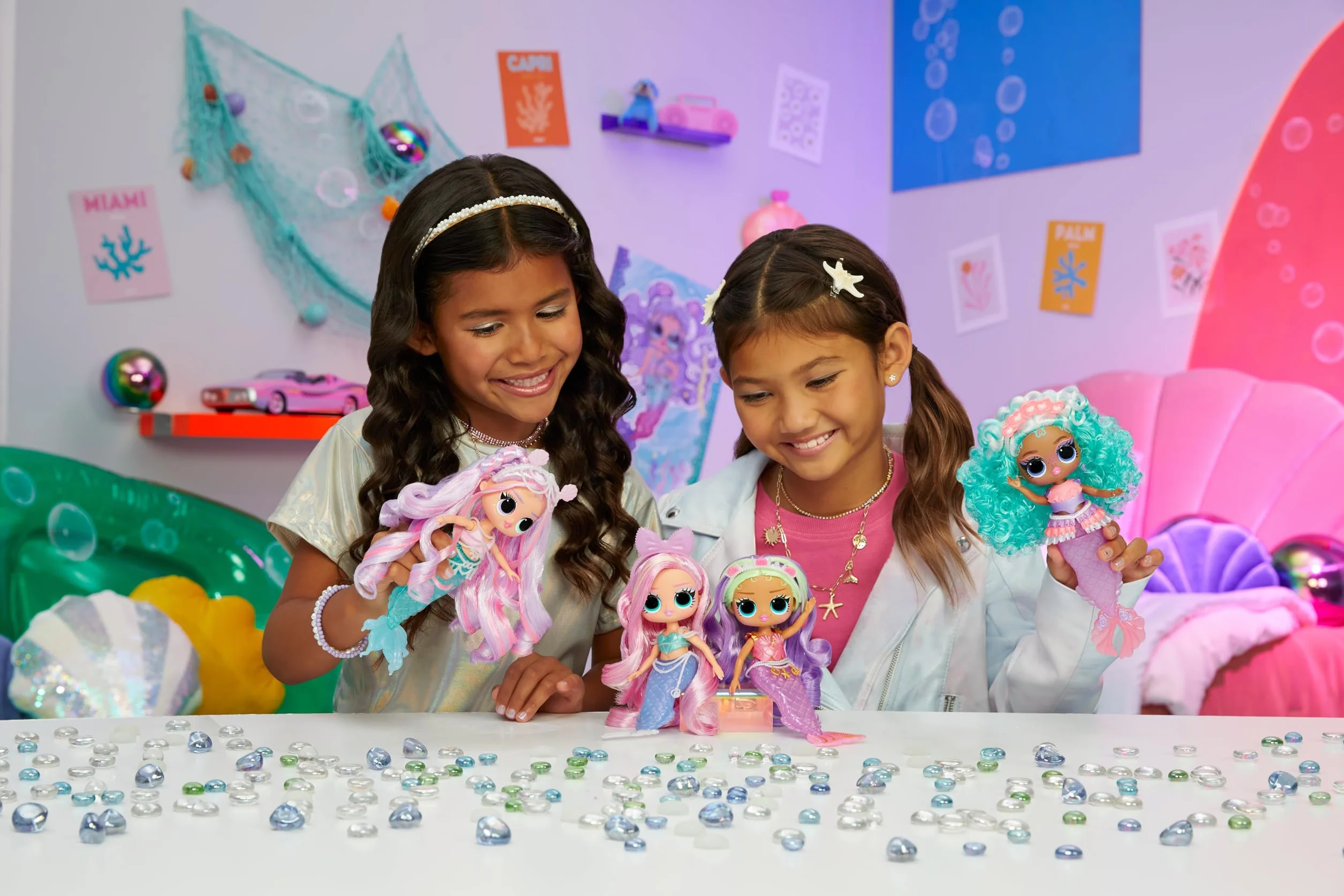 L.O.L. Surprise! Tweens - Mermaid Cleo Clove - Modna Lalka ze Zmieniającym Kolor Ogonem, Ruchomą Płetwą i Pięknymi Akcesoriami - Zabawki dla Dzieci i Kolekcjonerów powyżej 4 Lat