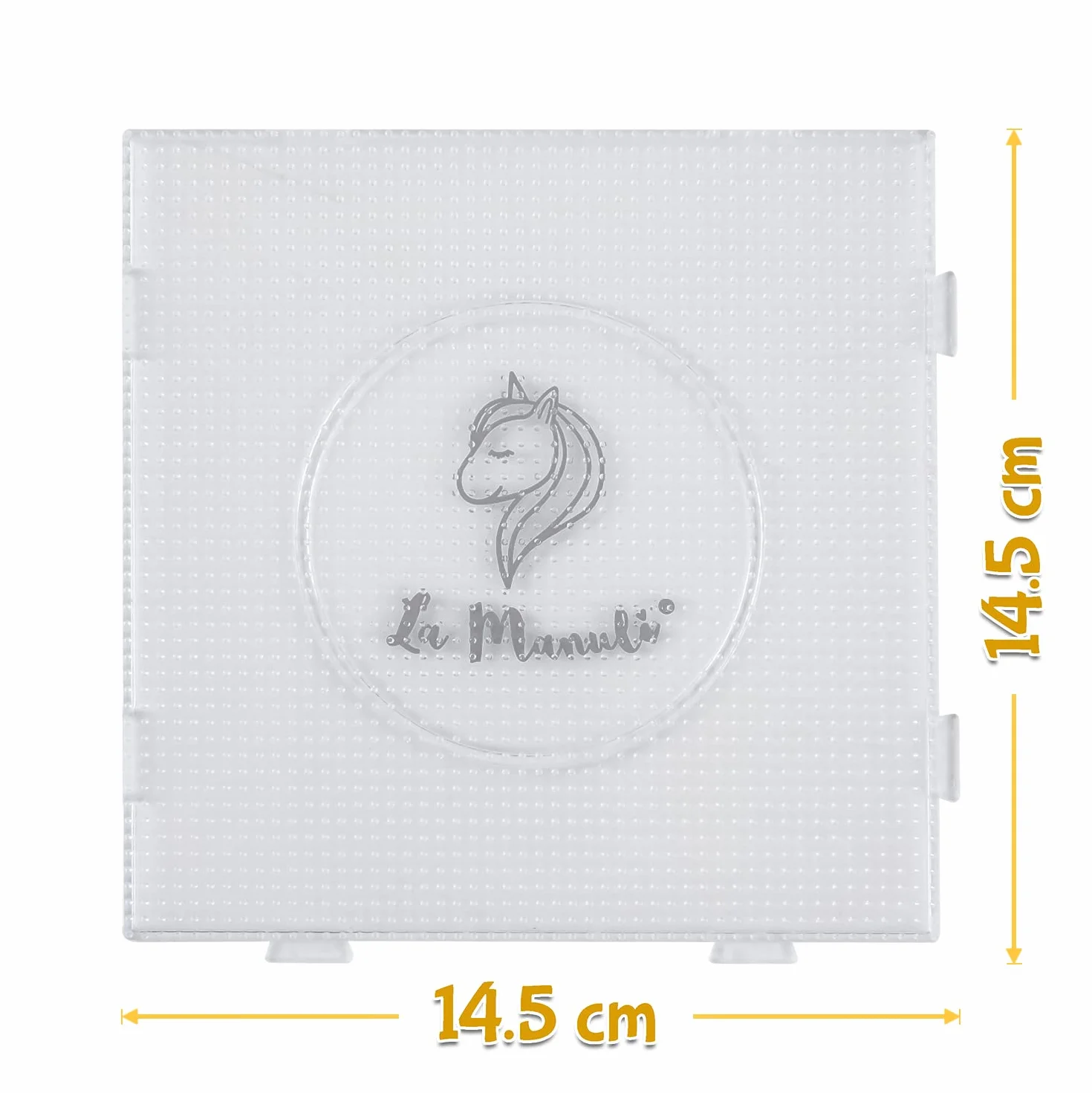 La Manuli 4x Podkładki do Koralików do Prasowania Mini 2.6mm