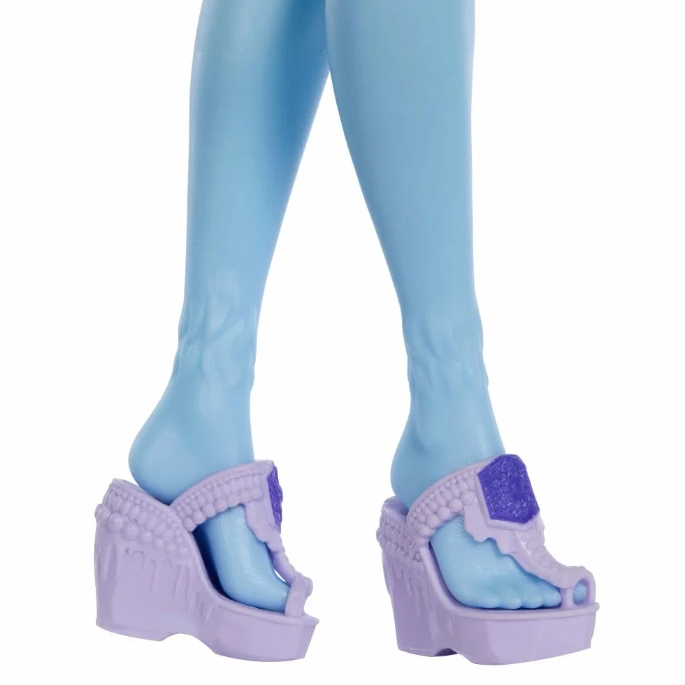Monster High Straszyrelaks self-care Abbey Bominable Zestaw lalka i akcesoria-niespodzianki JHK44