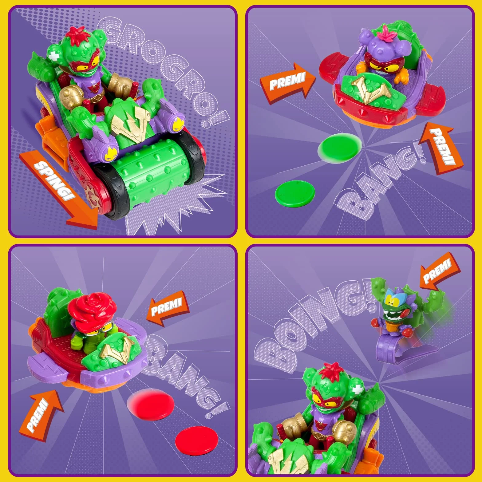 SUPERTHINGS Spike Roller Duży pojazd 3 SuperThingsy 1 Kazoom Kid