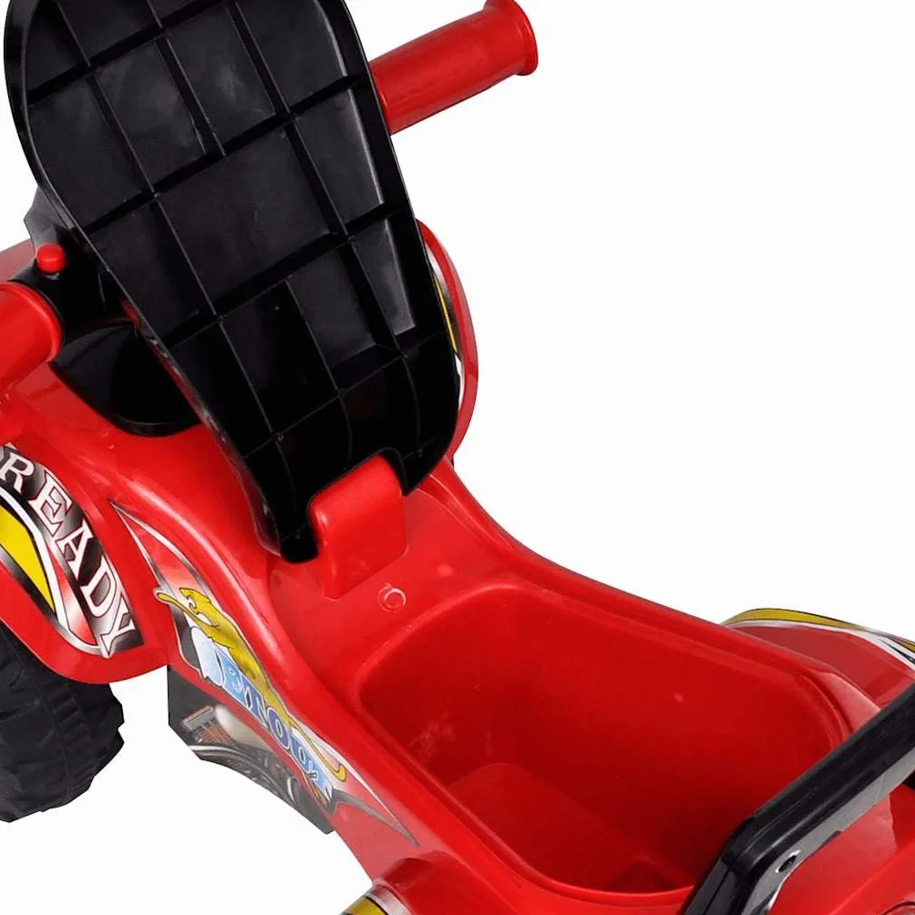 Czerwony quad jeździk dla dzieci ze światłem i dźwiękiem