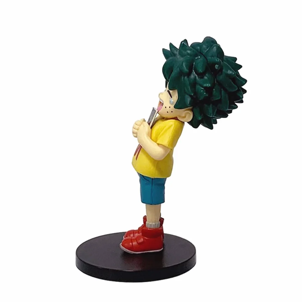 Zhongkaihua MHA Midoriya Izuku Figurka Midoriya Izuku Figurka 11 CM Kolekcjonerski PVC Model Domowe Biurko Dekoracja Świąteczna Ornament