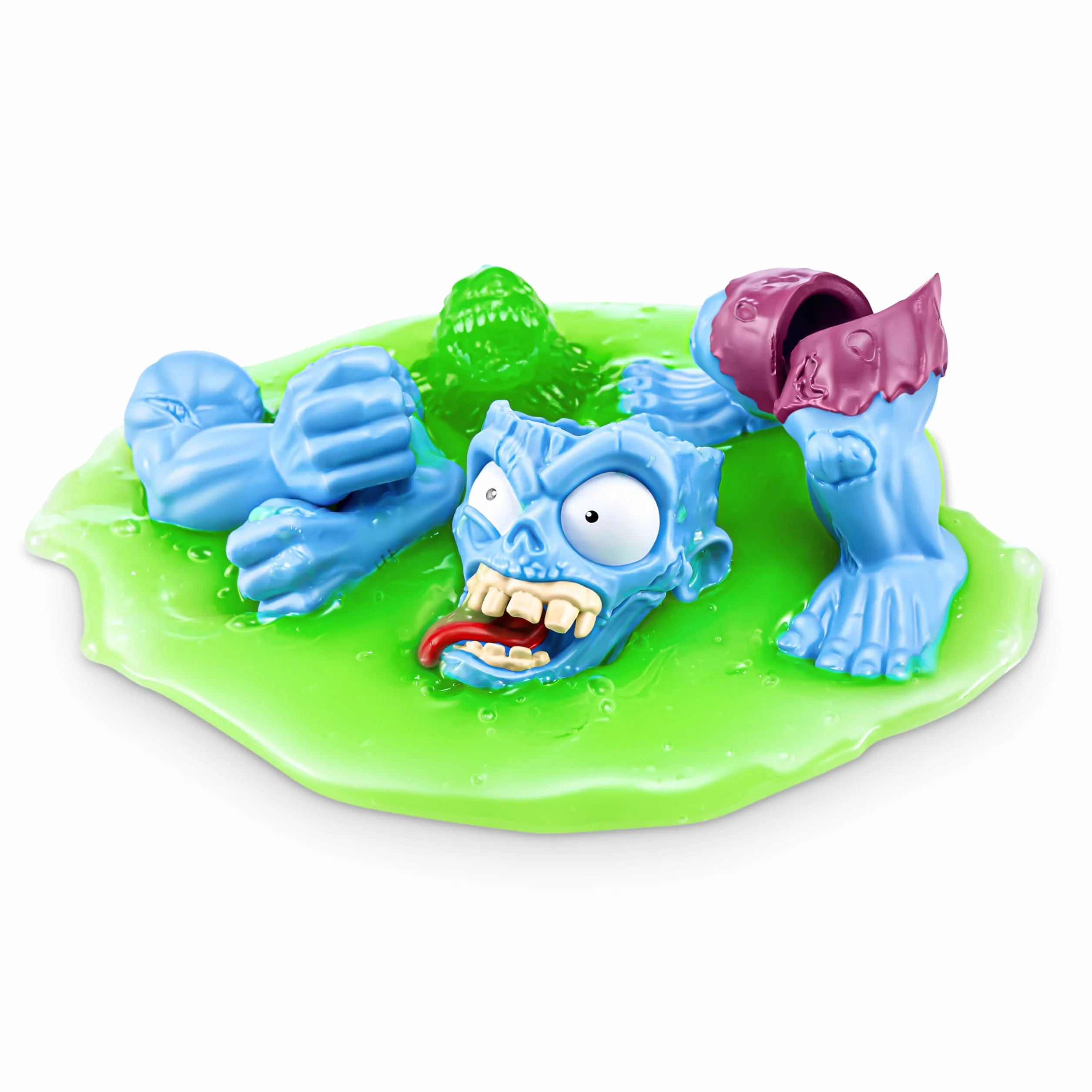 Smashers Horror House by ZURU Zabawka interaktywna dla dzieci i młodzieży, zabawka kolekcjonerska, średnia (30 cm) (Zombie)