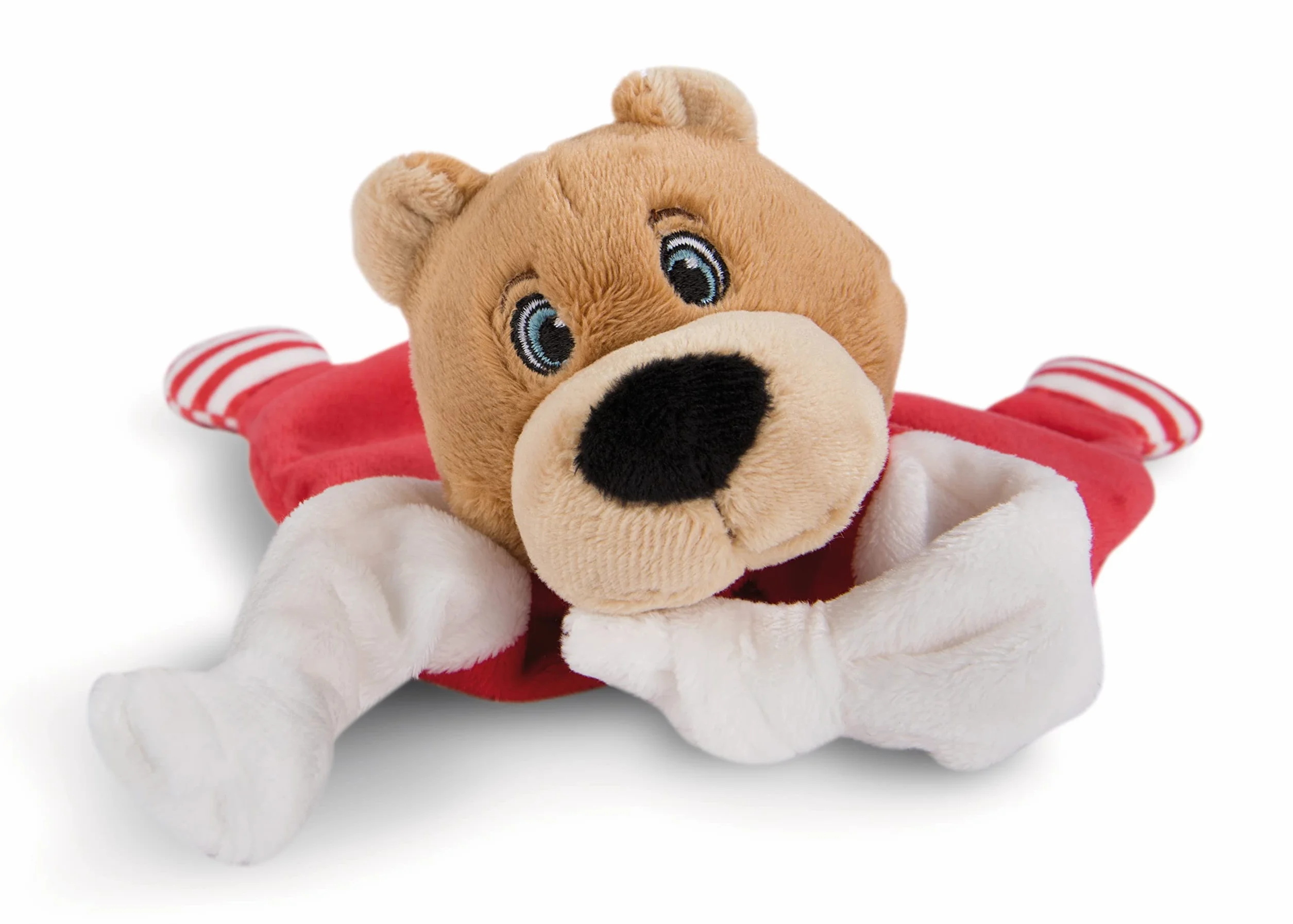 NICI Chusteczka przytulanka FC Bayern Miś Berni 25x25cm czerwona