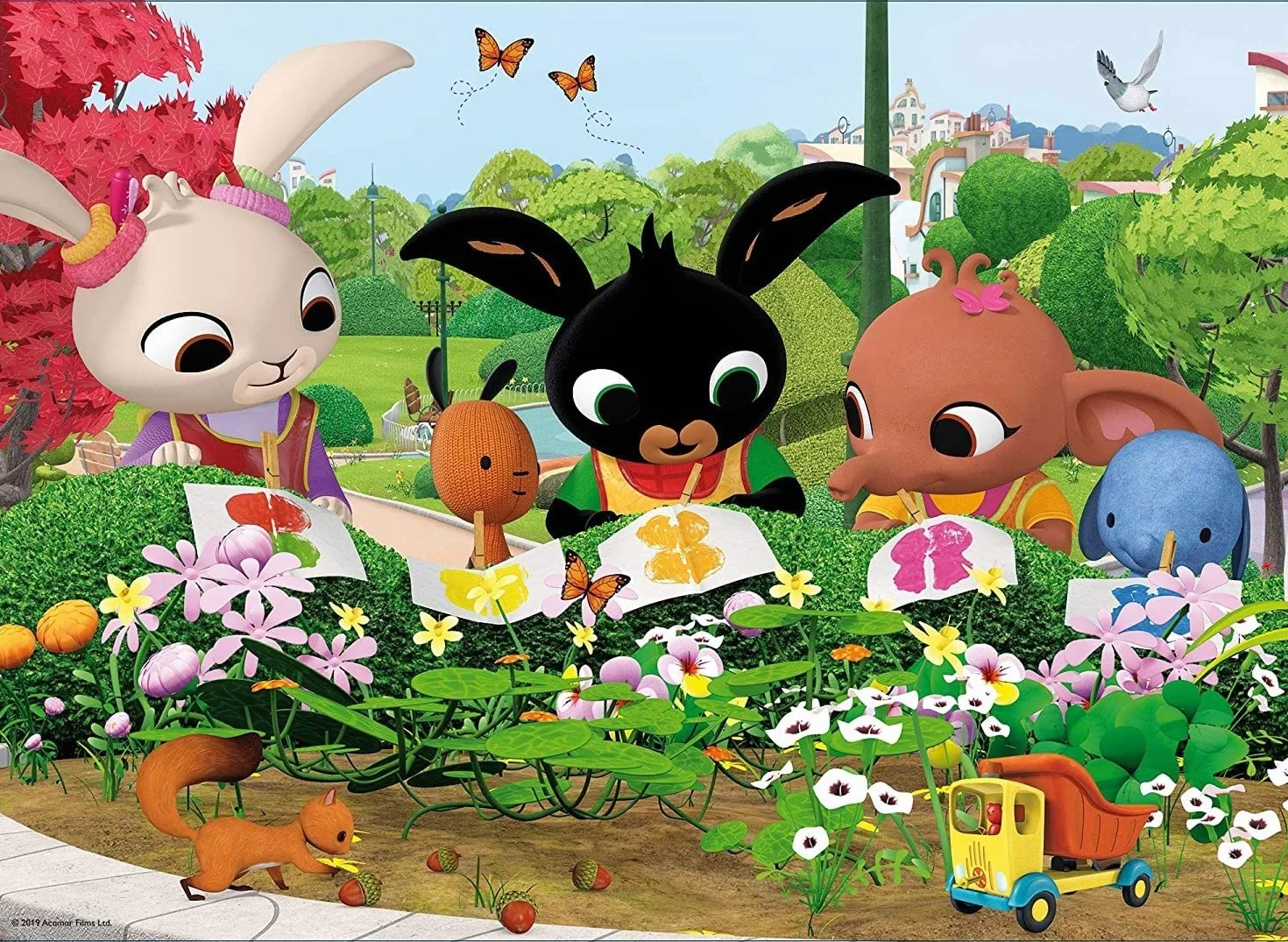 Lisciani Puzzle Maxi Floor de 24 piezas, Bing 81202 - Rompecabezas para niños a partir de 3 años