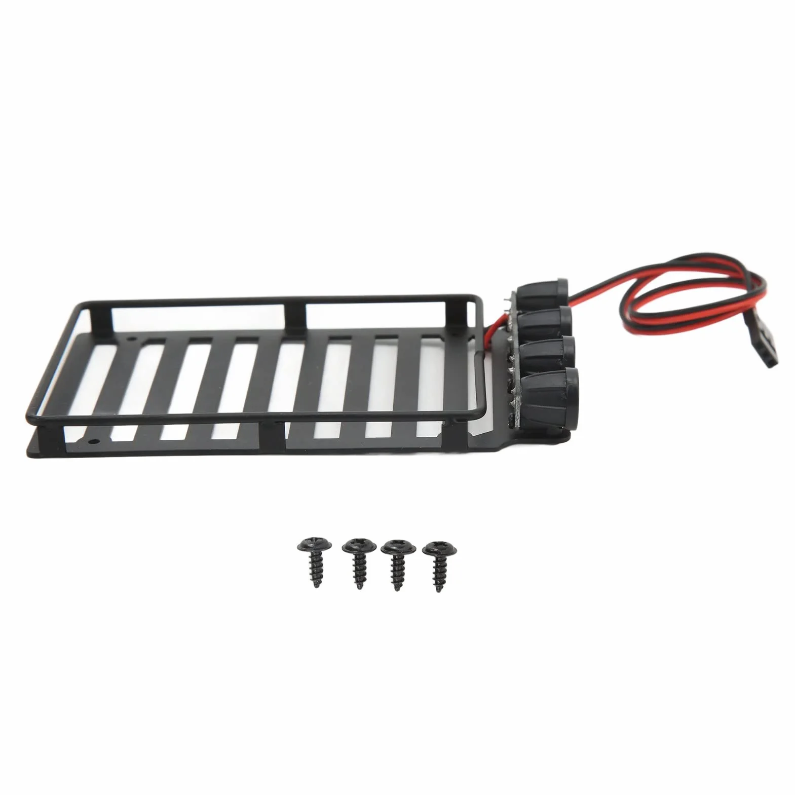 Dilwe Bagażnik Dachowy RC ze światłem LED Axial SCX24 1:24 Plastikowy